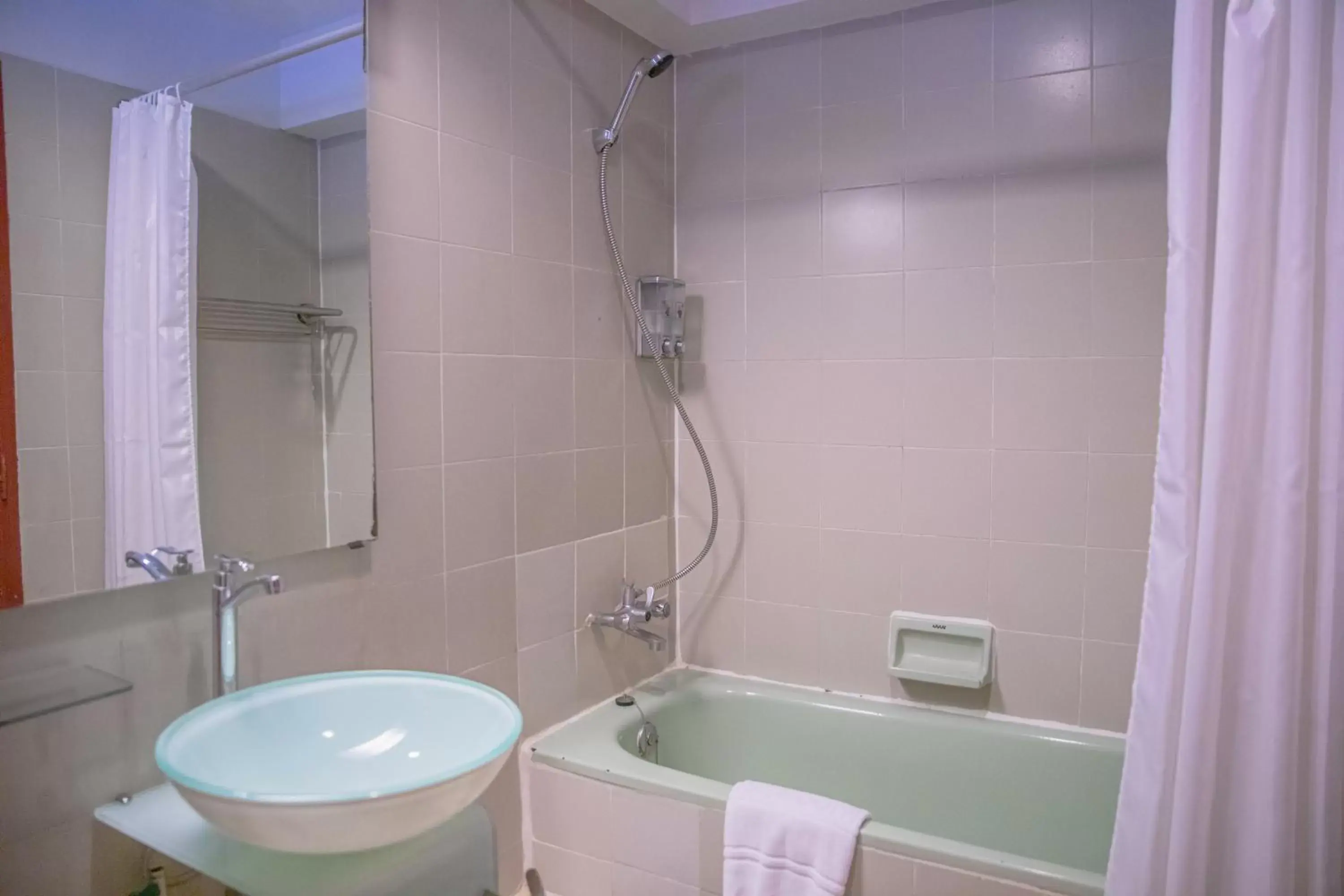 Bathroom in Baiyoke Suite Hotel