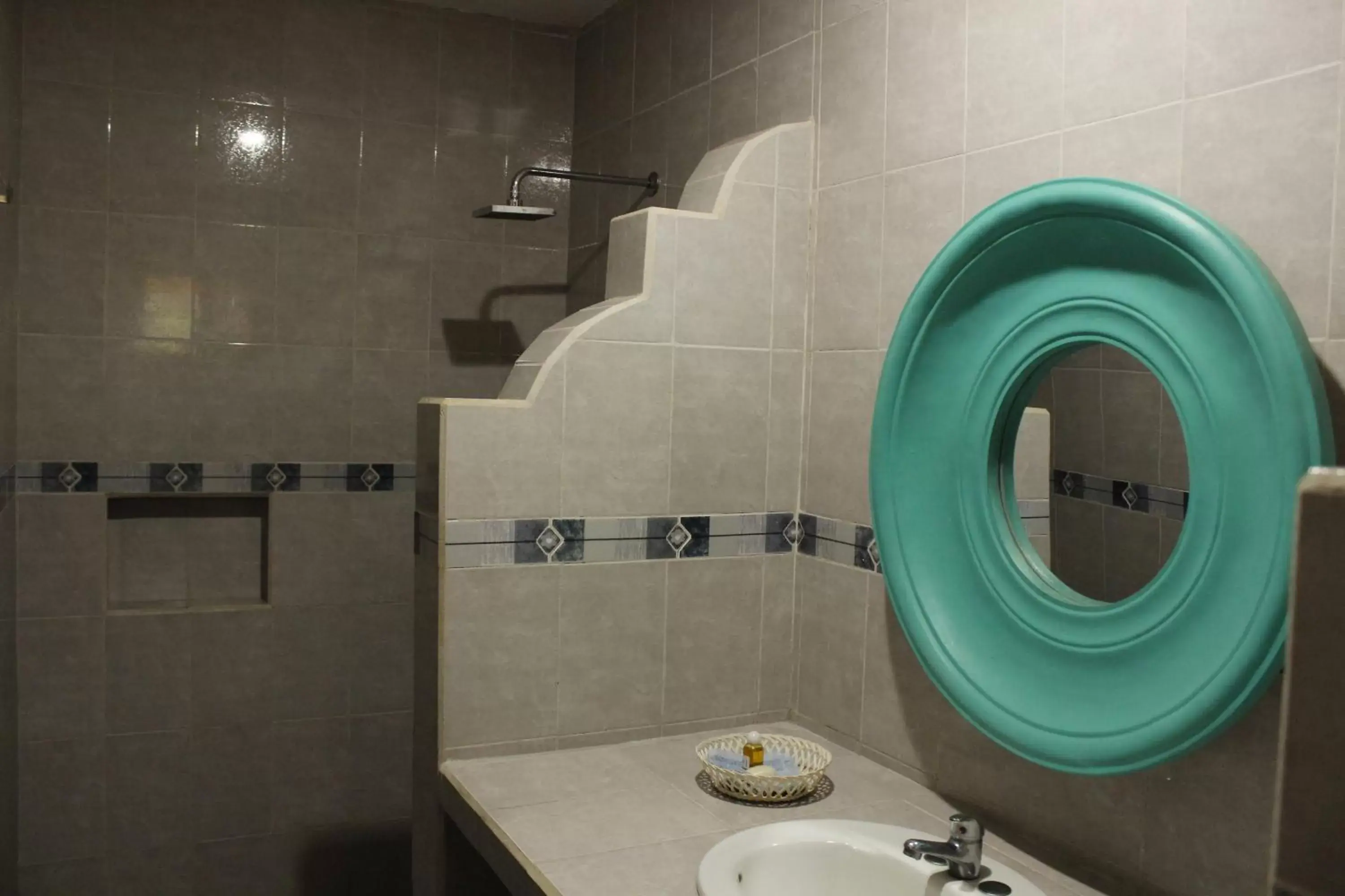 Decorative detail, Bathroom in Posada Ya´ax Ich
