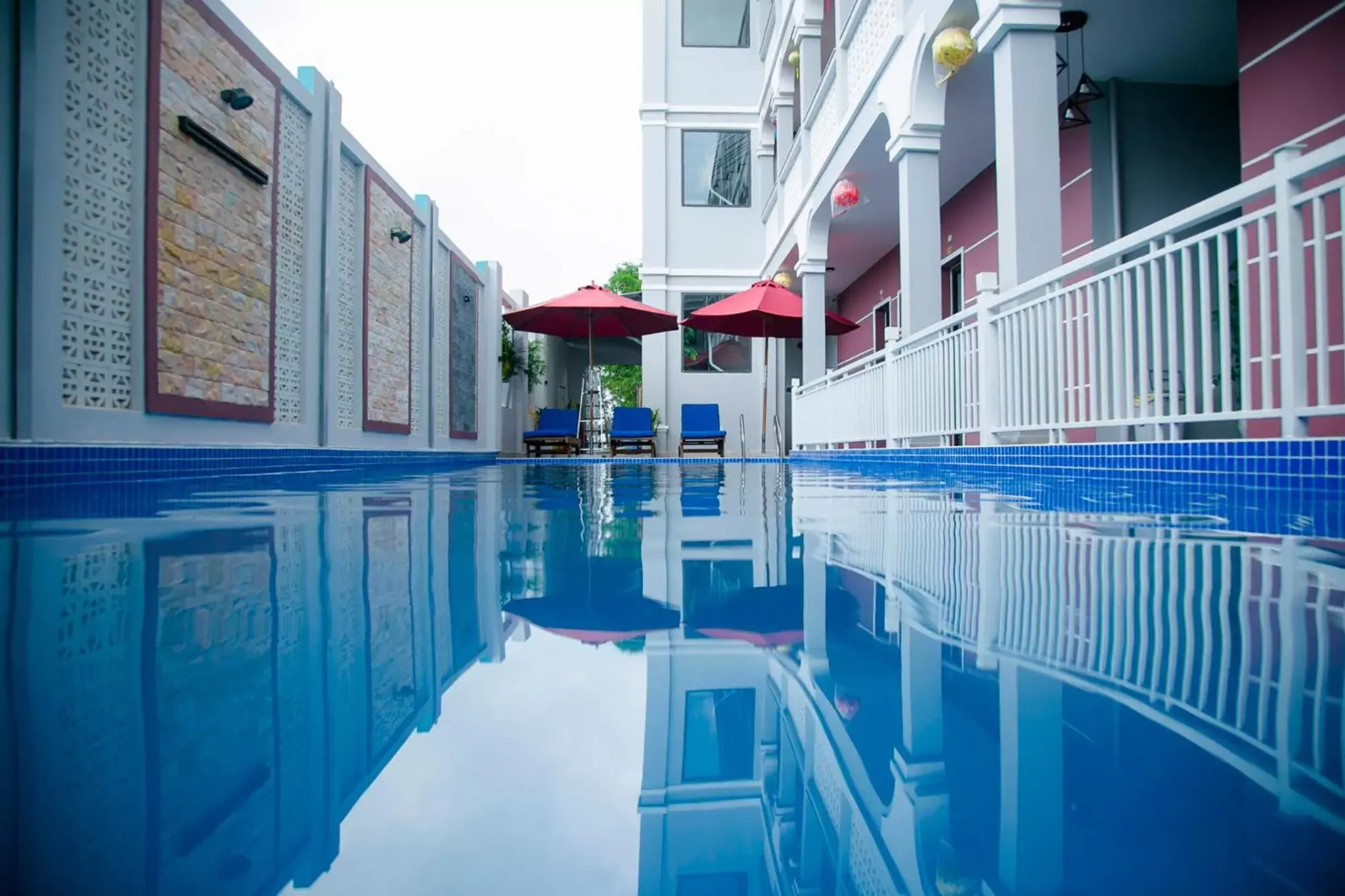 Deluxe Double or Twin Room with Pool View in Hào Anh Villa Hội An Deluxe Double or Twin Room with Pool View in Hào Anh Villa Hội An