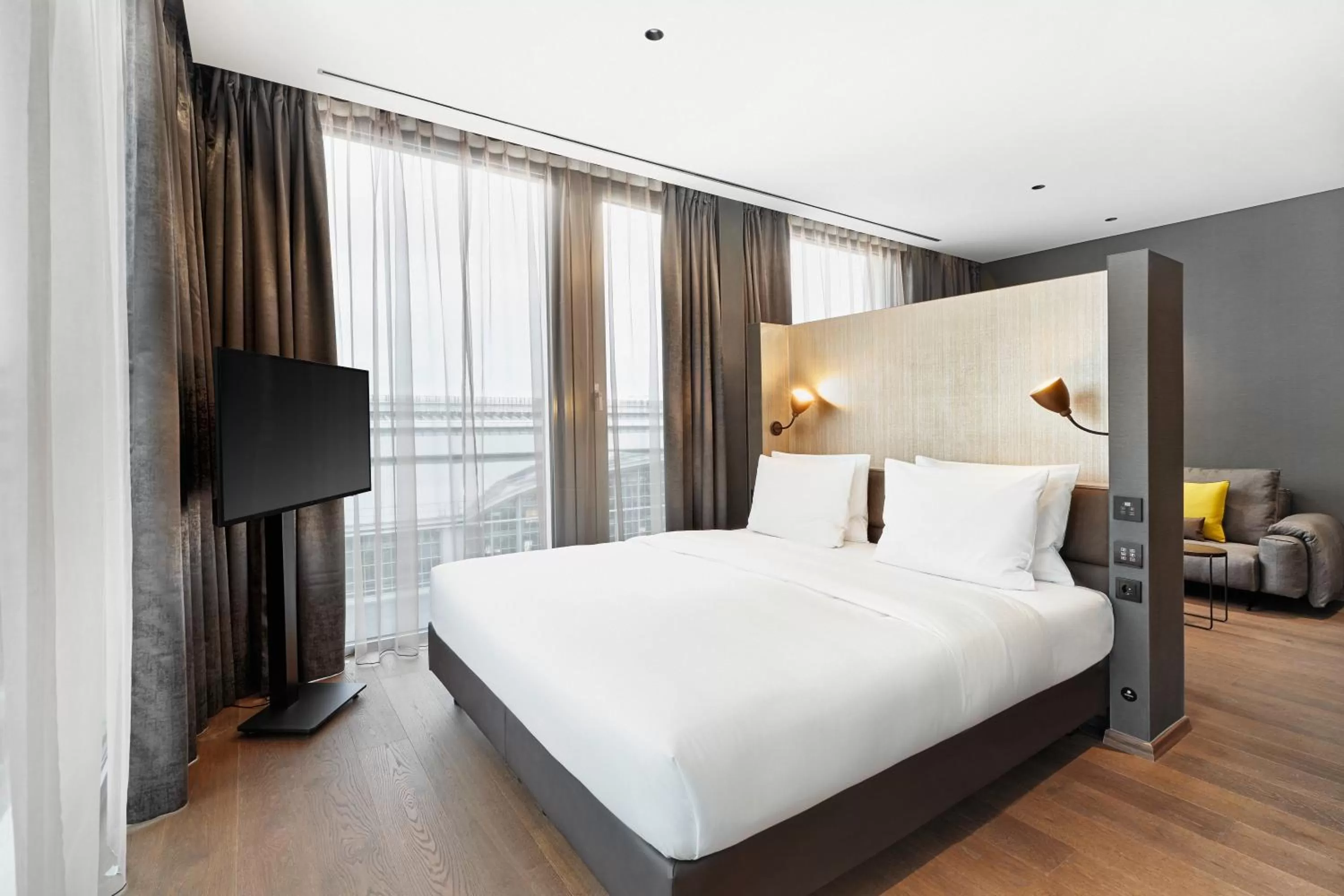 Bedroom, Bed in HYPERION Hotel Leipzig