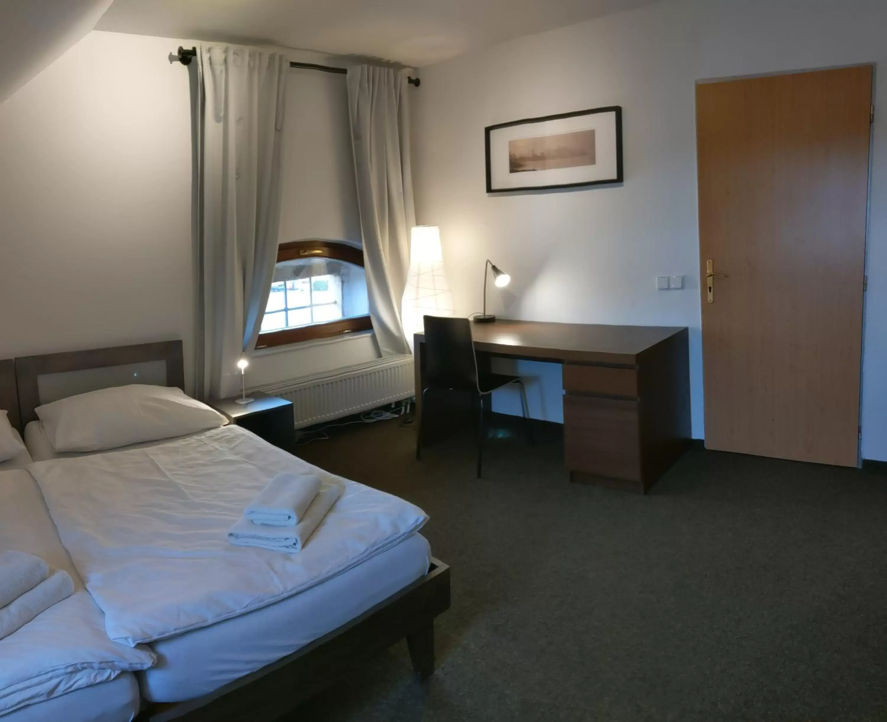Bedroom, Bed in Hotel Antoň