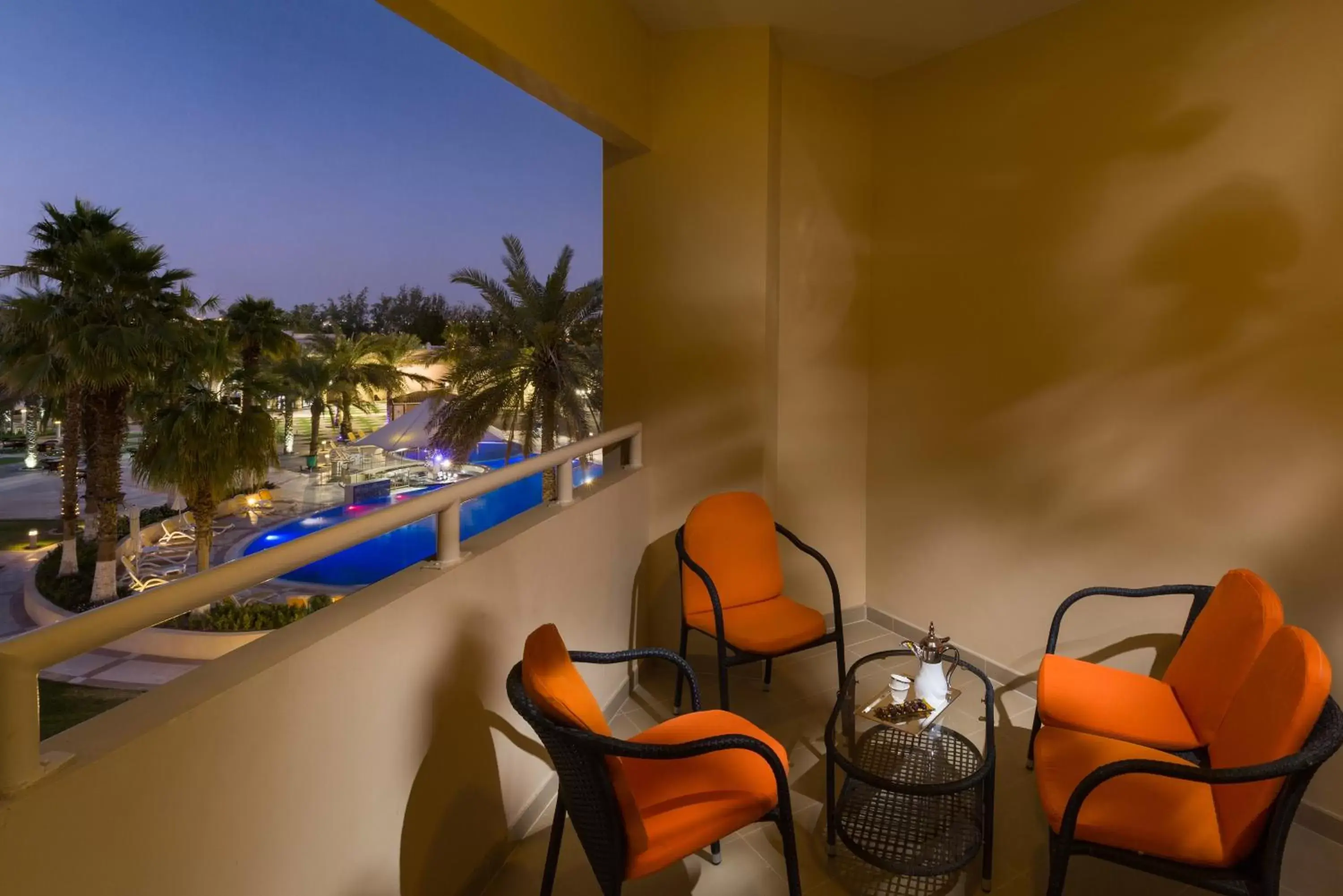 Balcony/Terrace in Millennium Central Al Mafraq