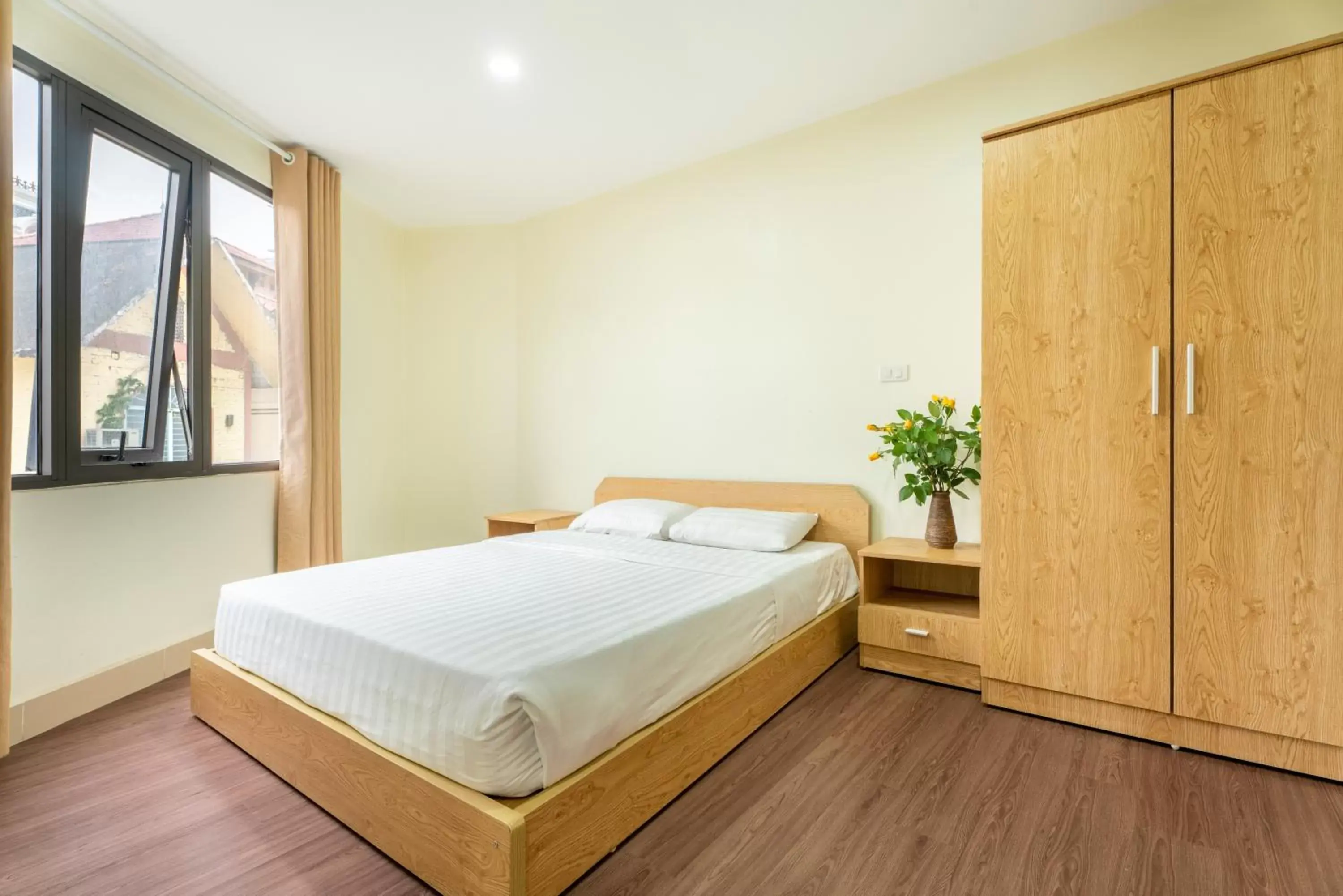 Bed in Granda Trung Hoa Apartment