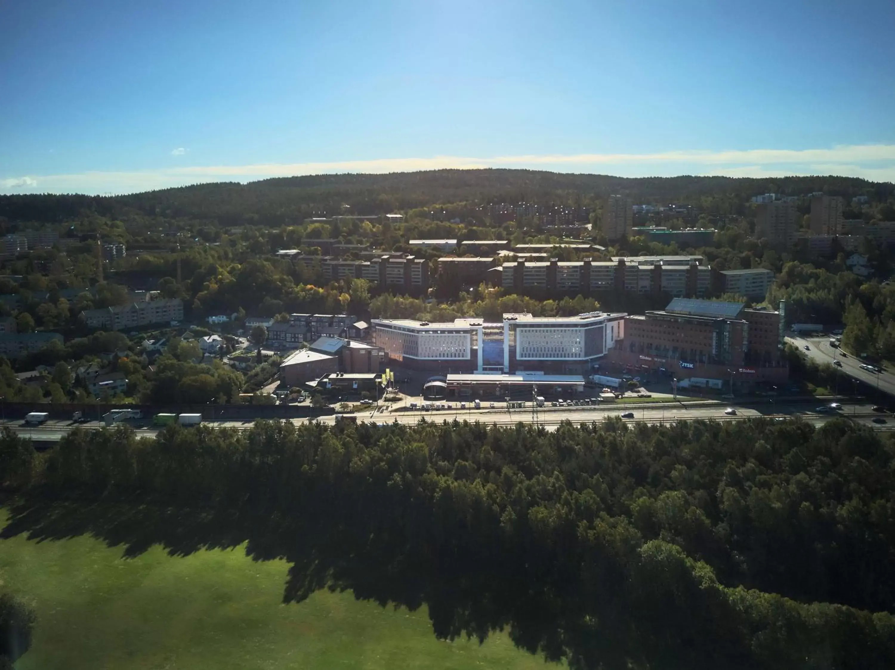 Property building, Bird's-eye View in Radisson Blu Hotel Oslo Alna