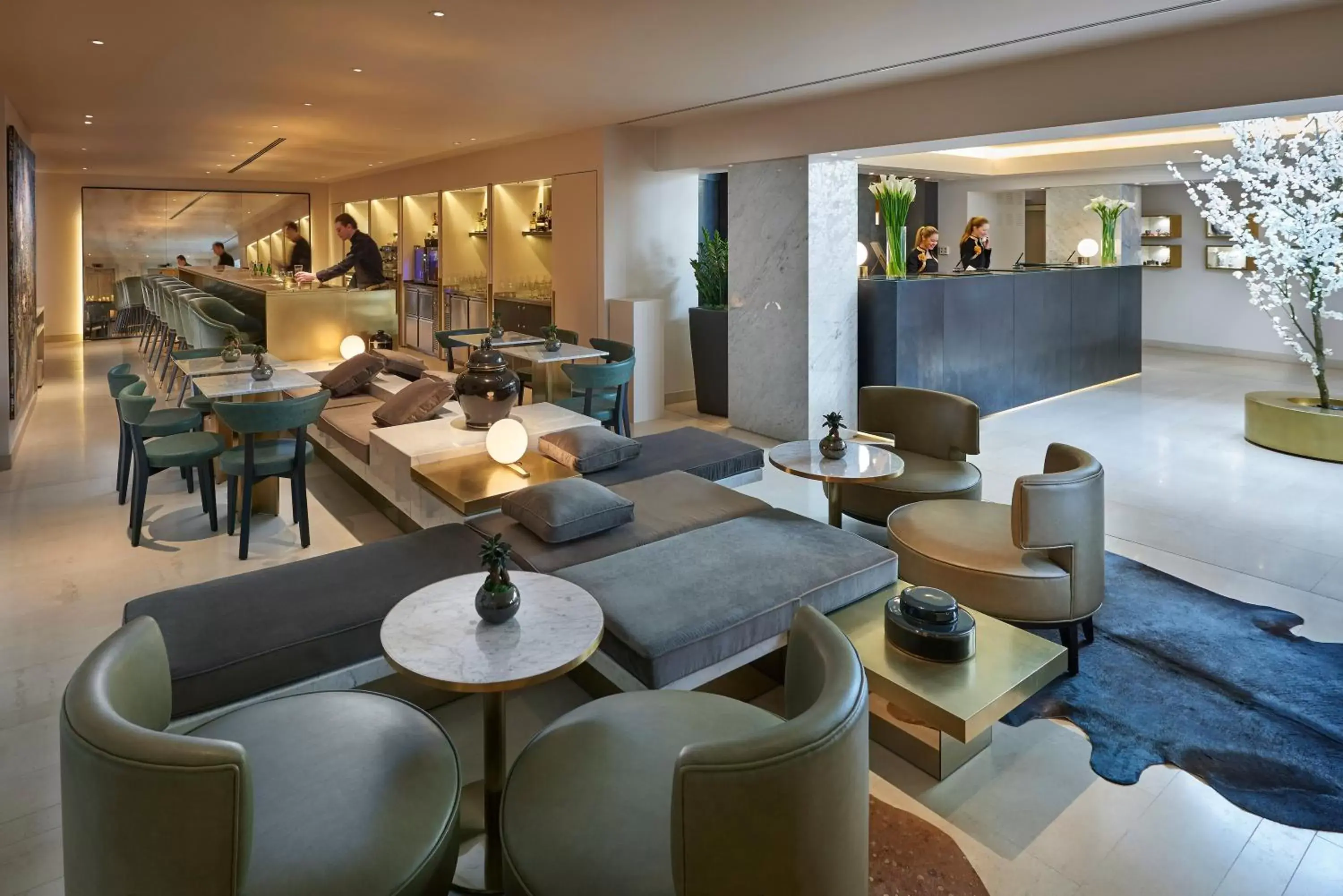 Lobby or reception, Lounge/Bar in Mandarin Oriental, Prague