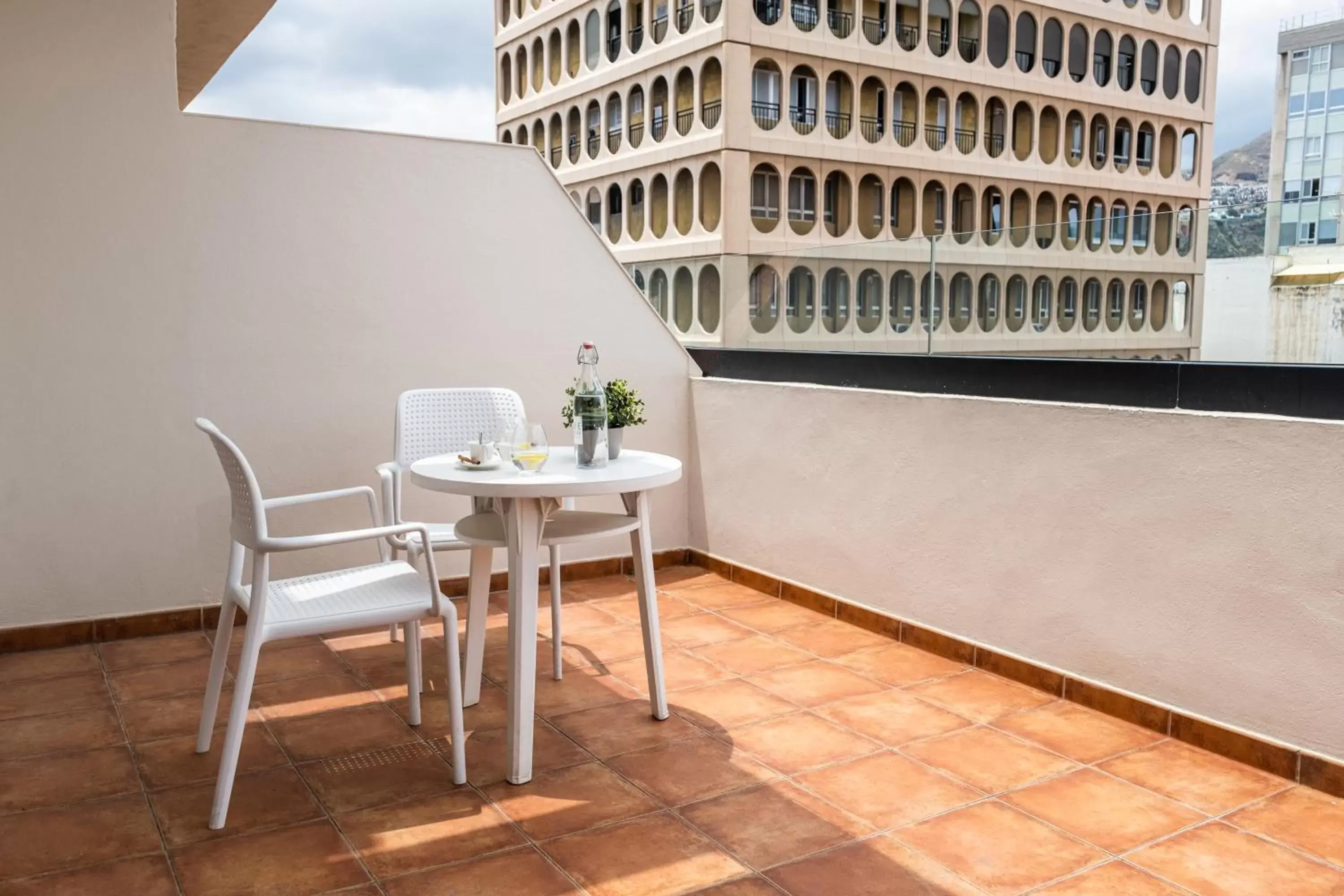 Balcony/Terrace in Hotel Adonis Capital