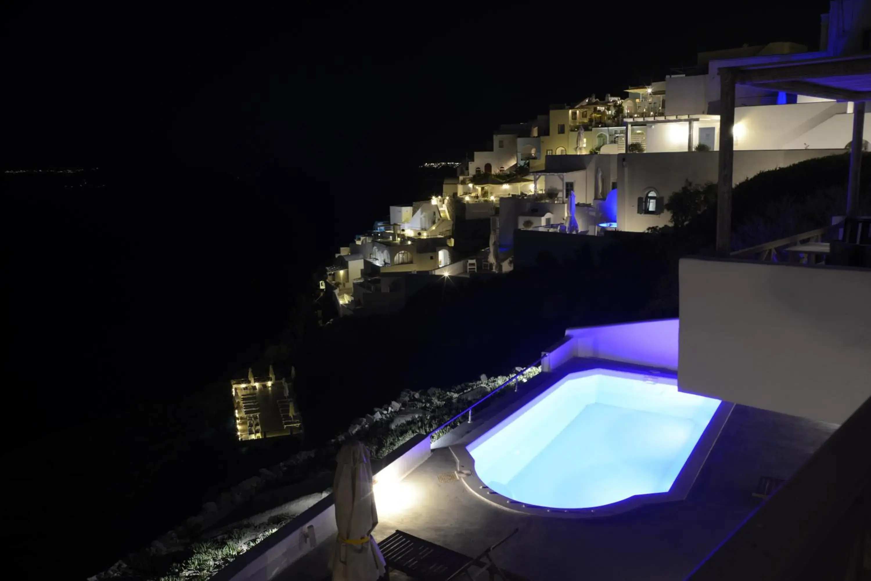 Property building, Pool View in The Last Sunbeam