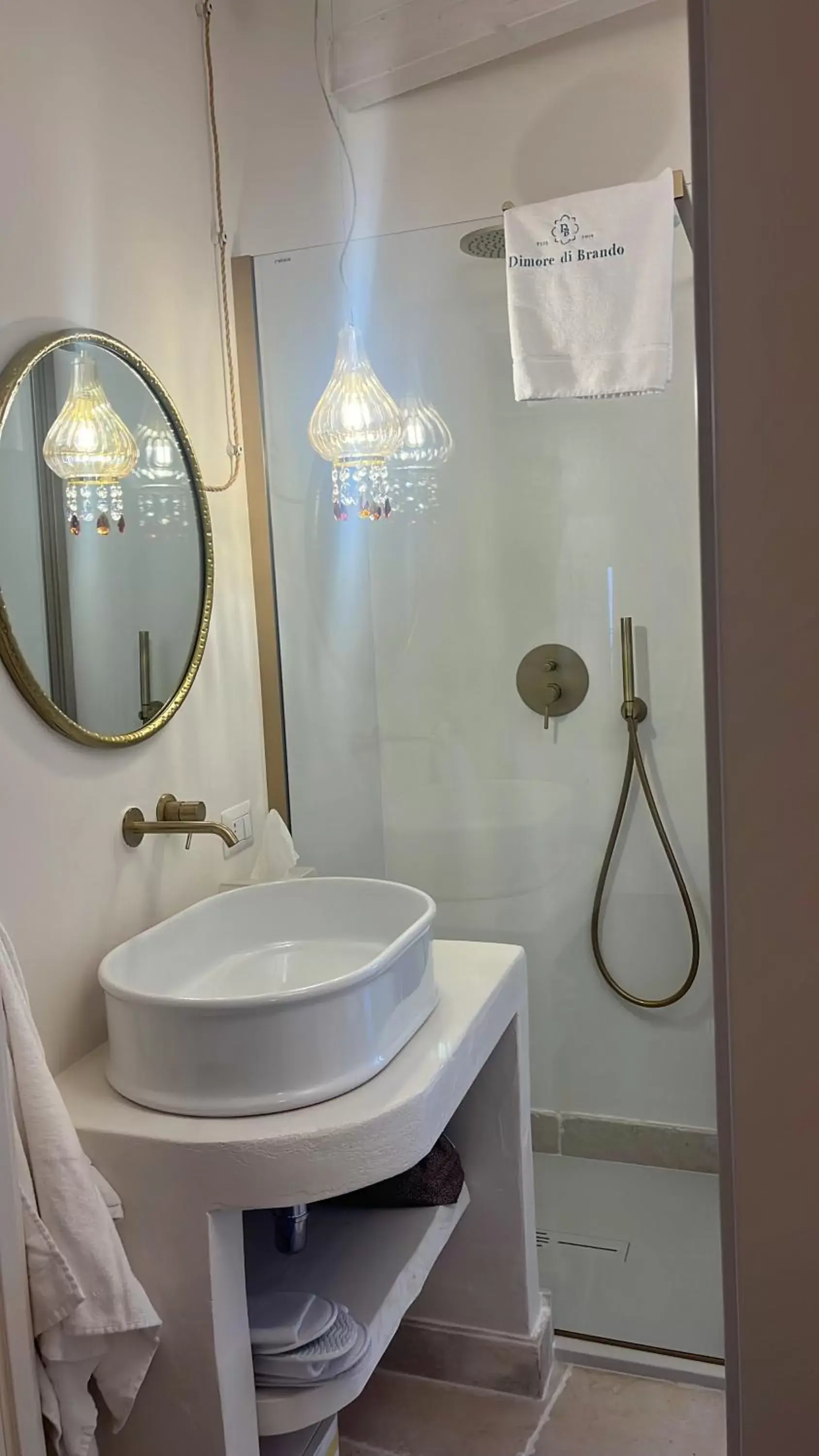 Bathroom in Dimore di Brando Vico Gelso