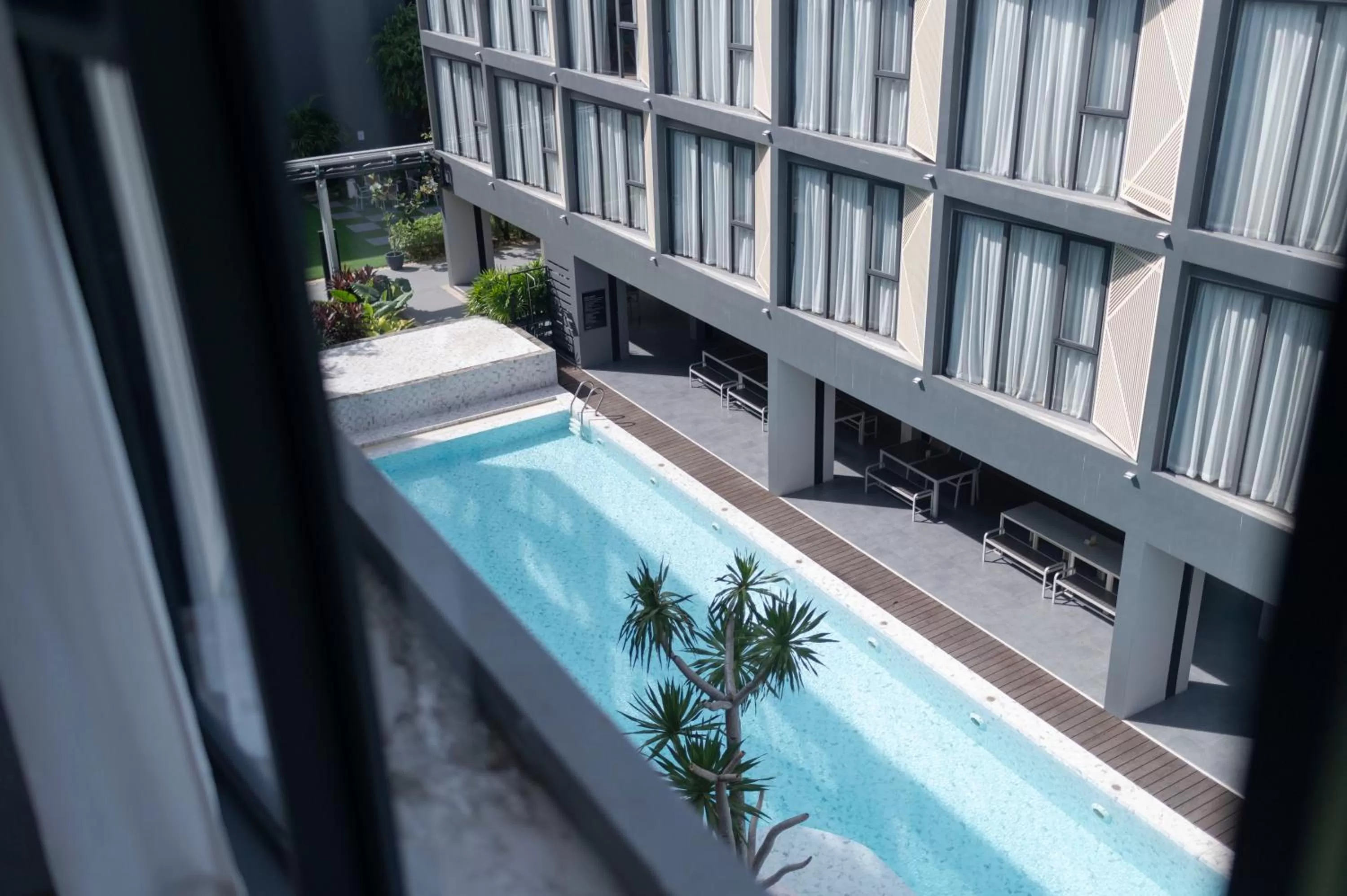 Pool view in Canalis Suvarnabhumi Airport Hotel