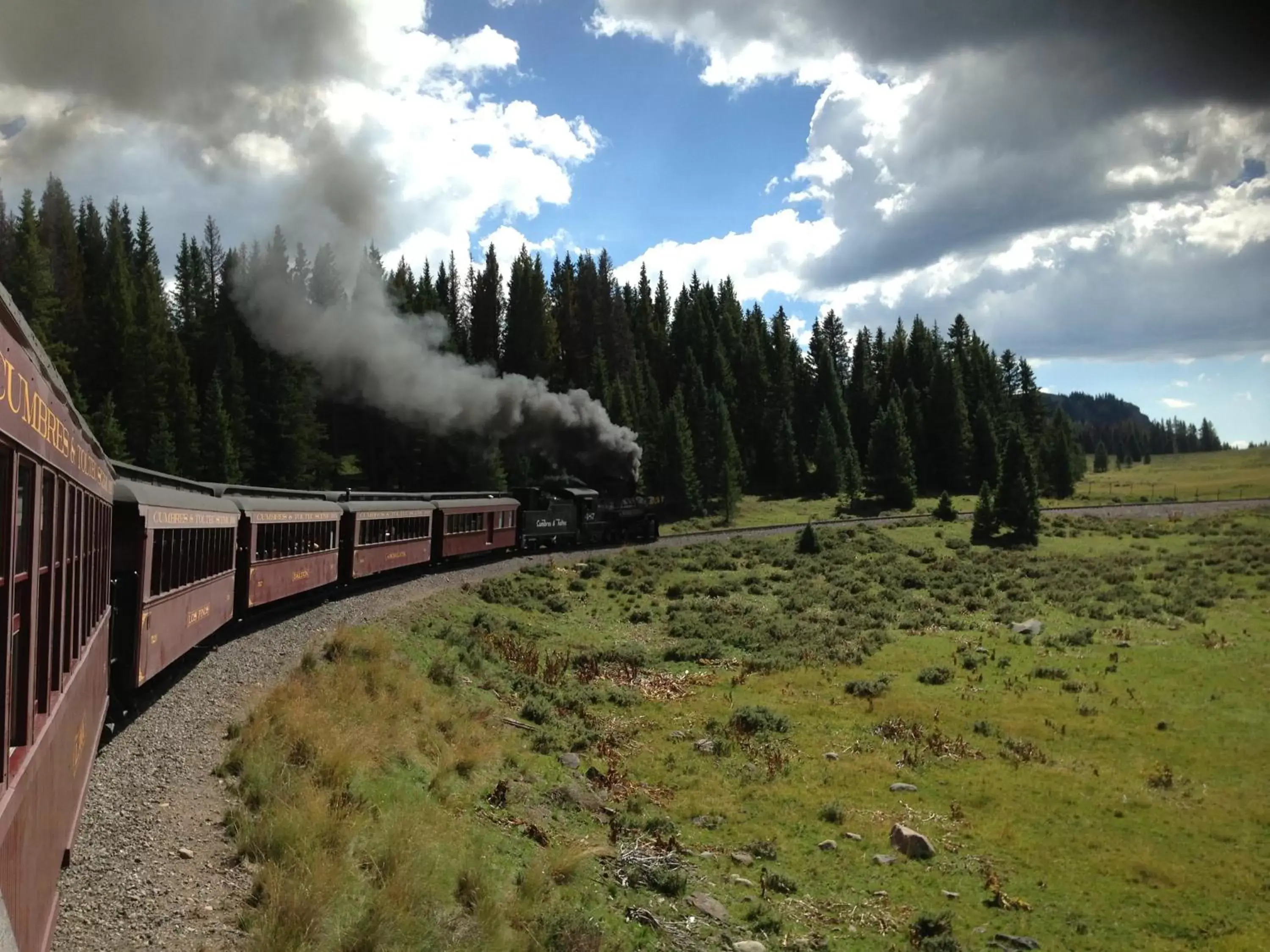 Hiking in Steam Train Hotel