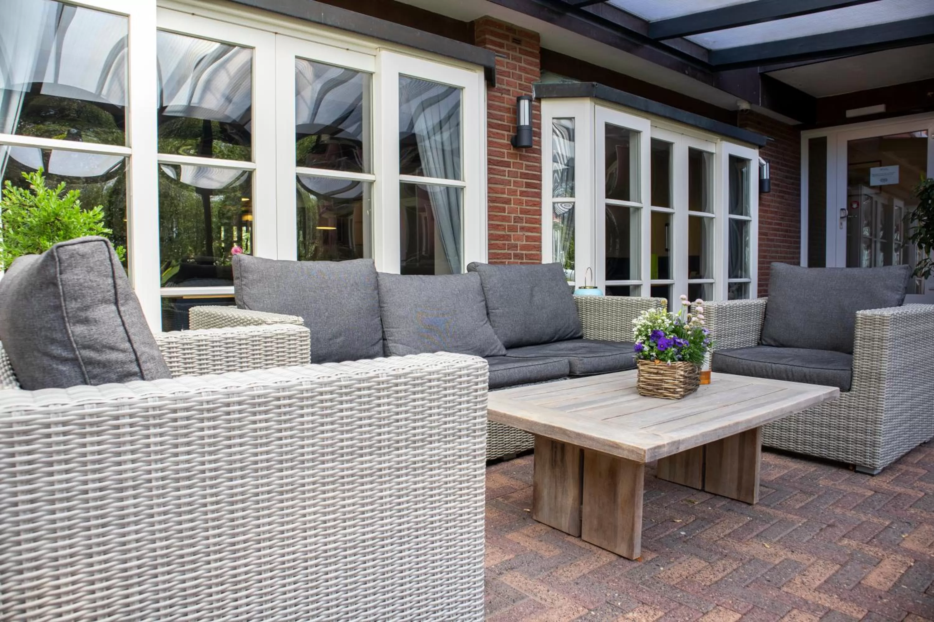 Balcony/Terrace in Hotel Wehrburg