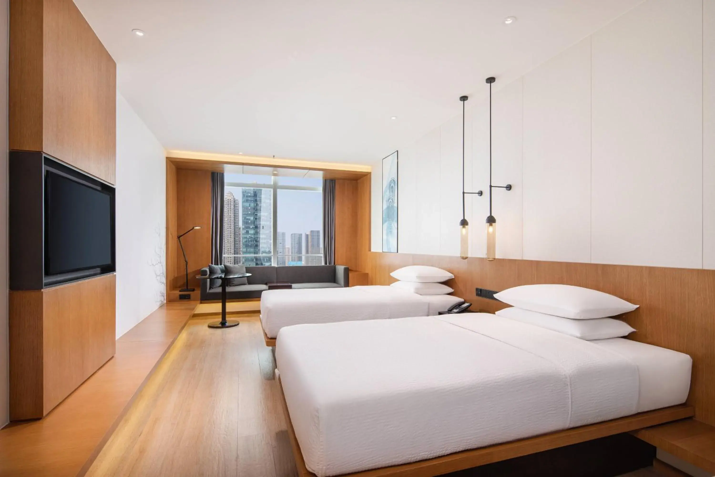 Photo of the whole room, Bed in Fairfield by Marriott Foshan Nanhai