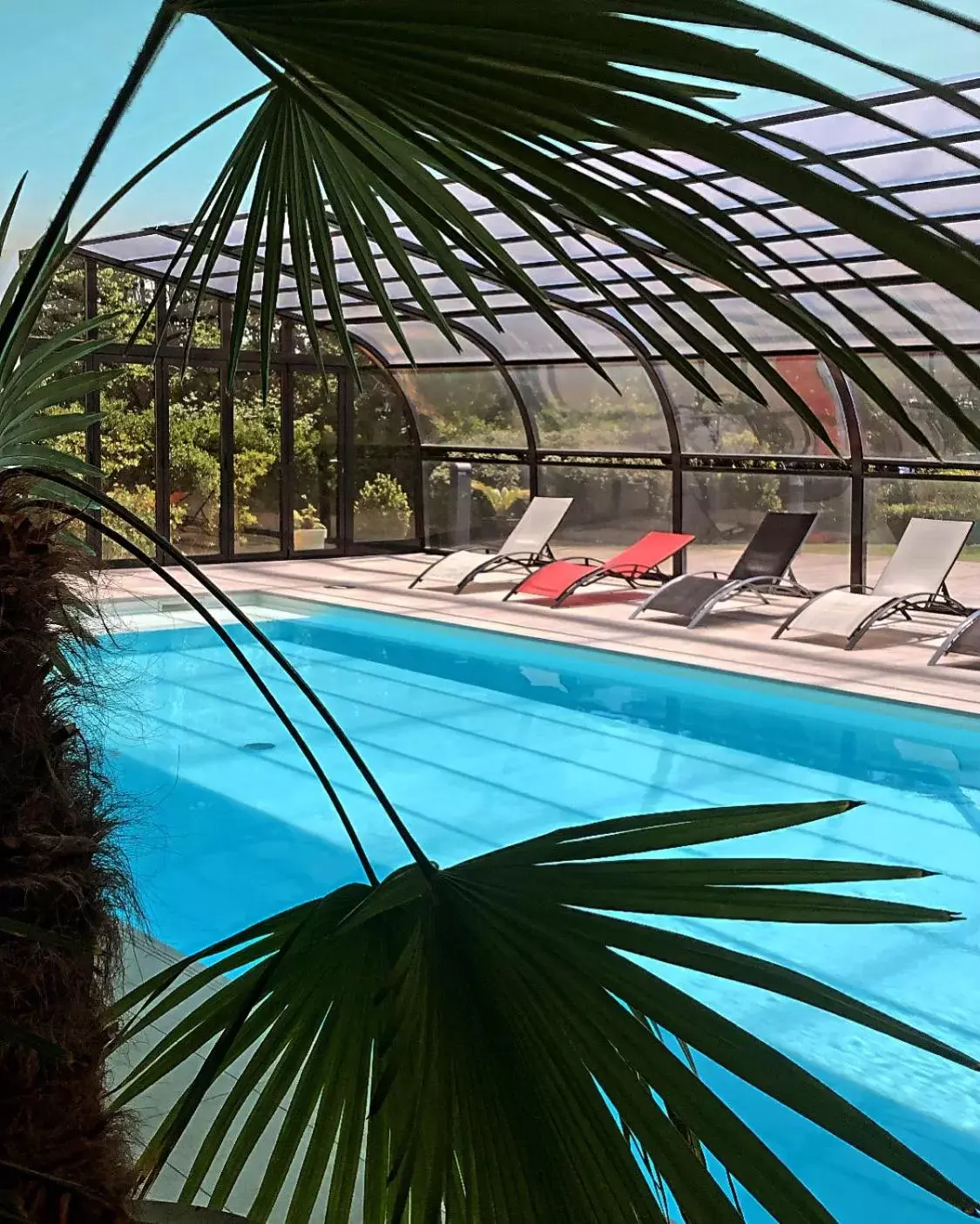 Swimming Pool in Kyriad Prestige Residence Cabourg-Dives-sur-Mer