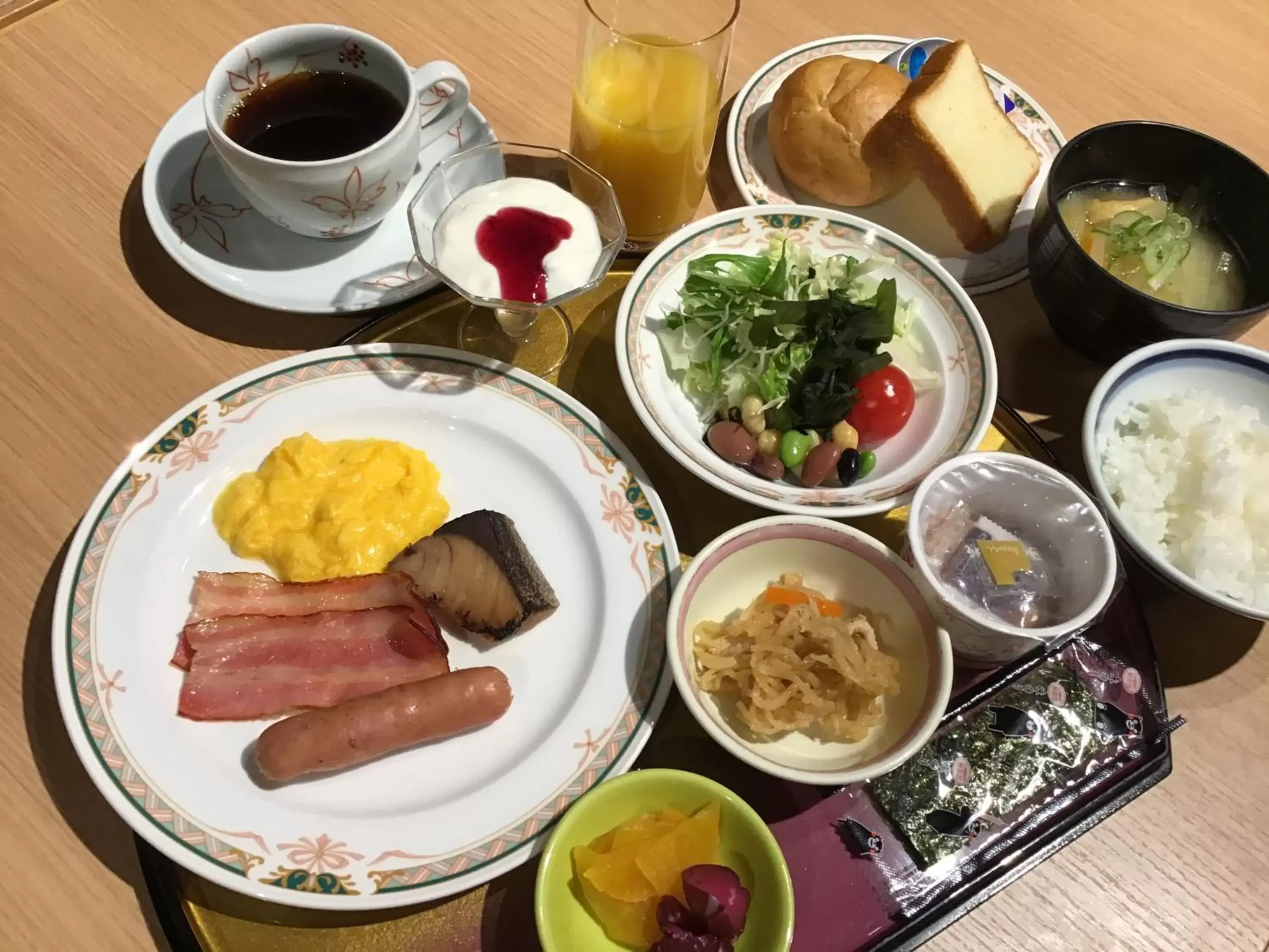 Breakfast in Hotel Kumamoto Terrsa