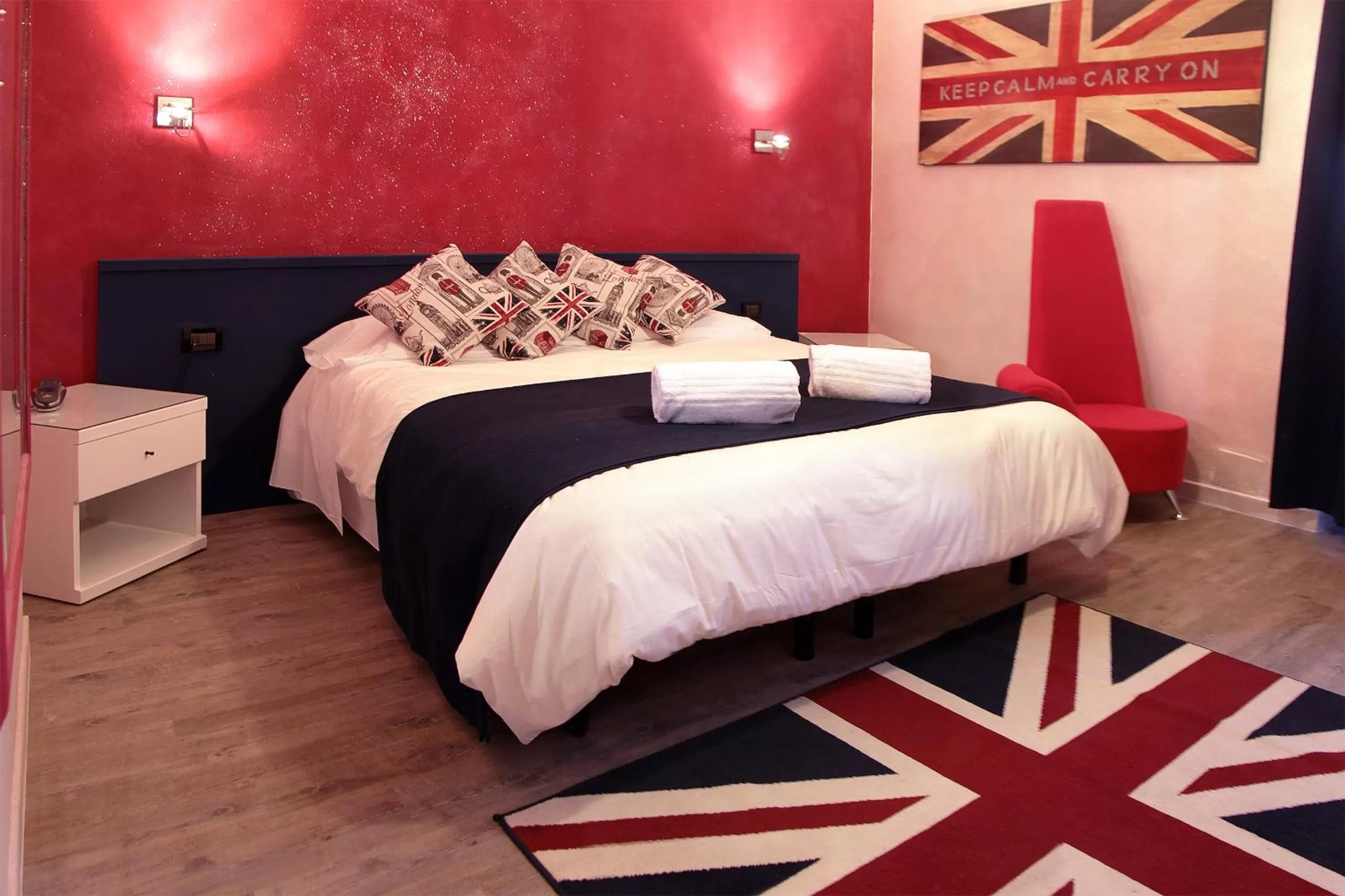 Bed in Piccolo Hotel Allamano