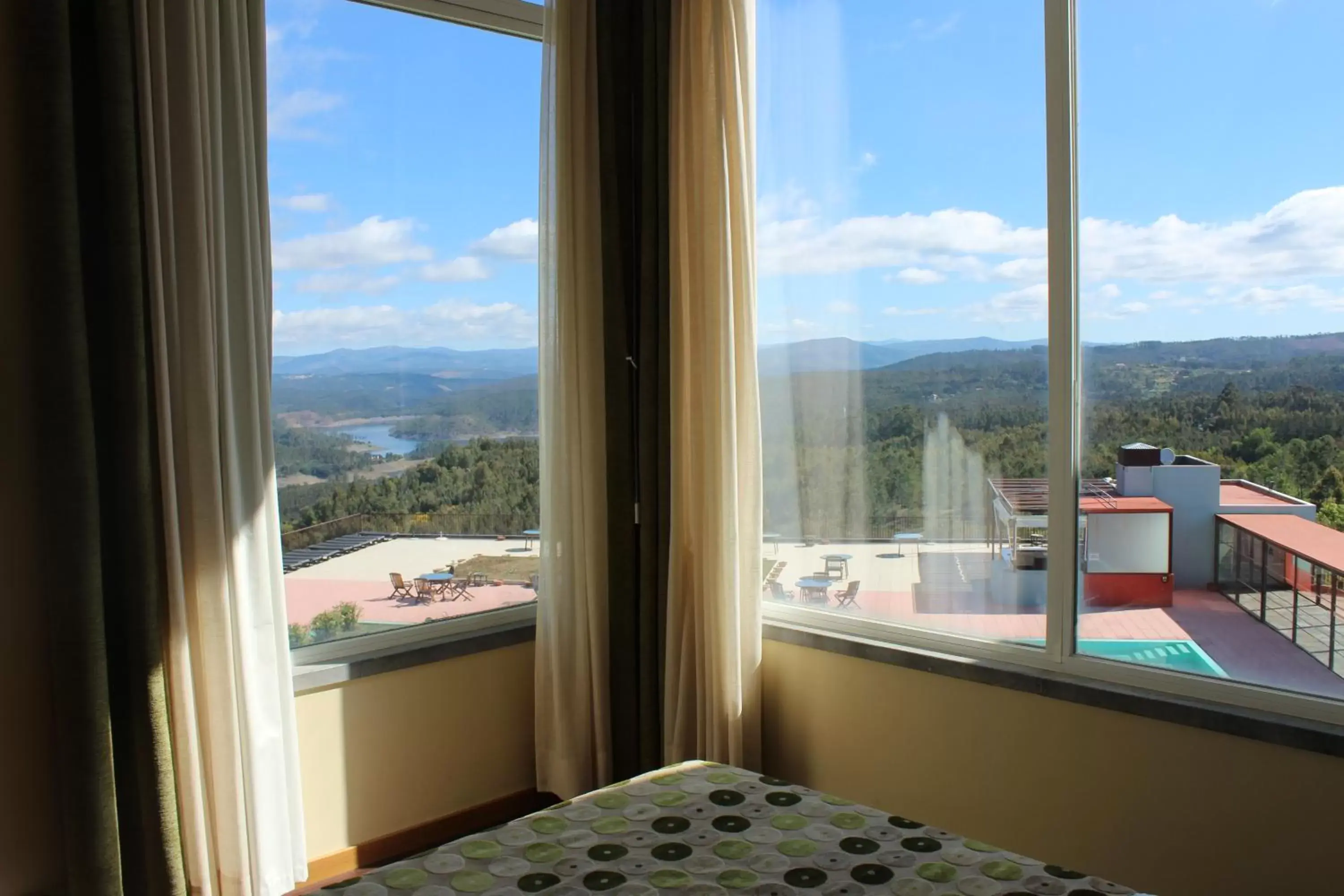 Bed, Mountain View in Hotel Da Montanha