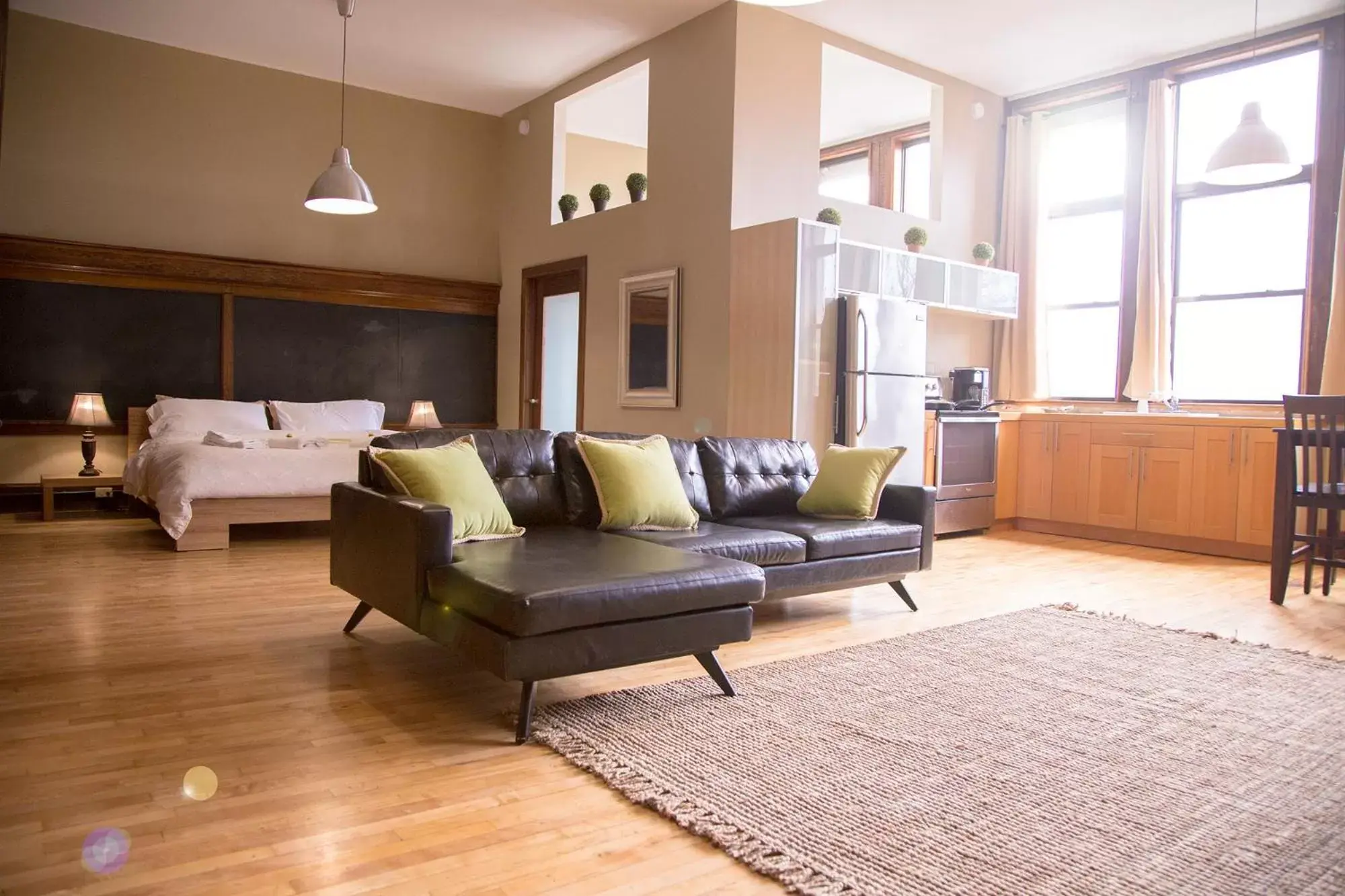 Seating Area in School 31 Lofts