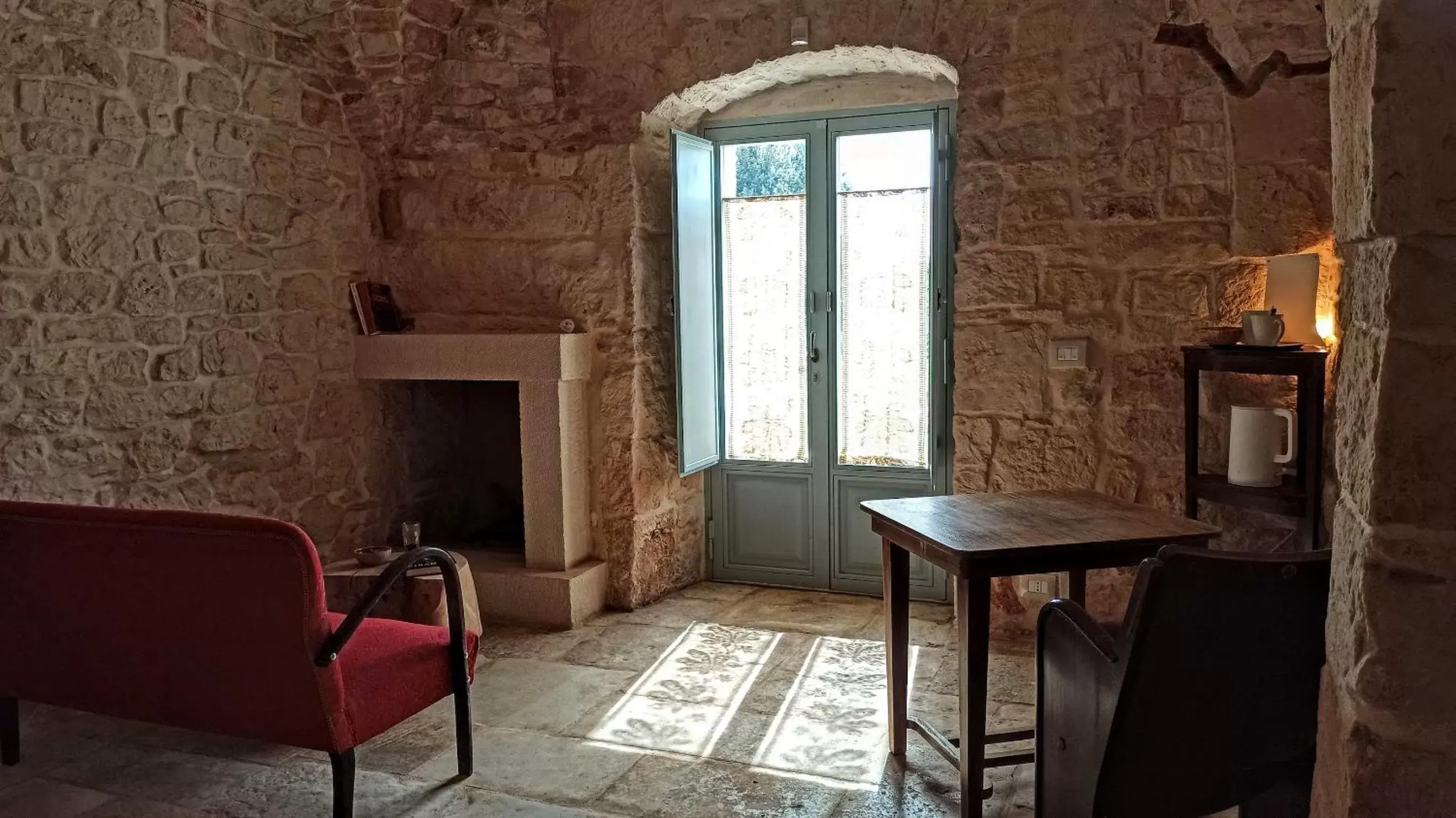 Seating Area in Masseria LoJazzo