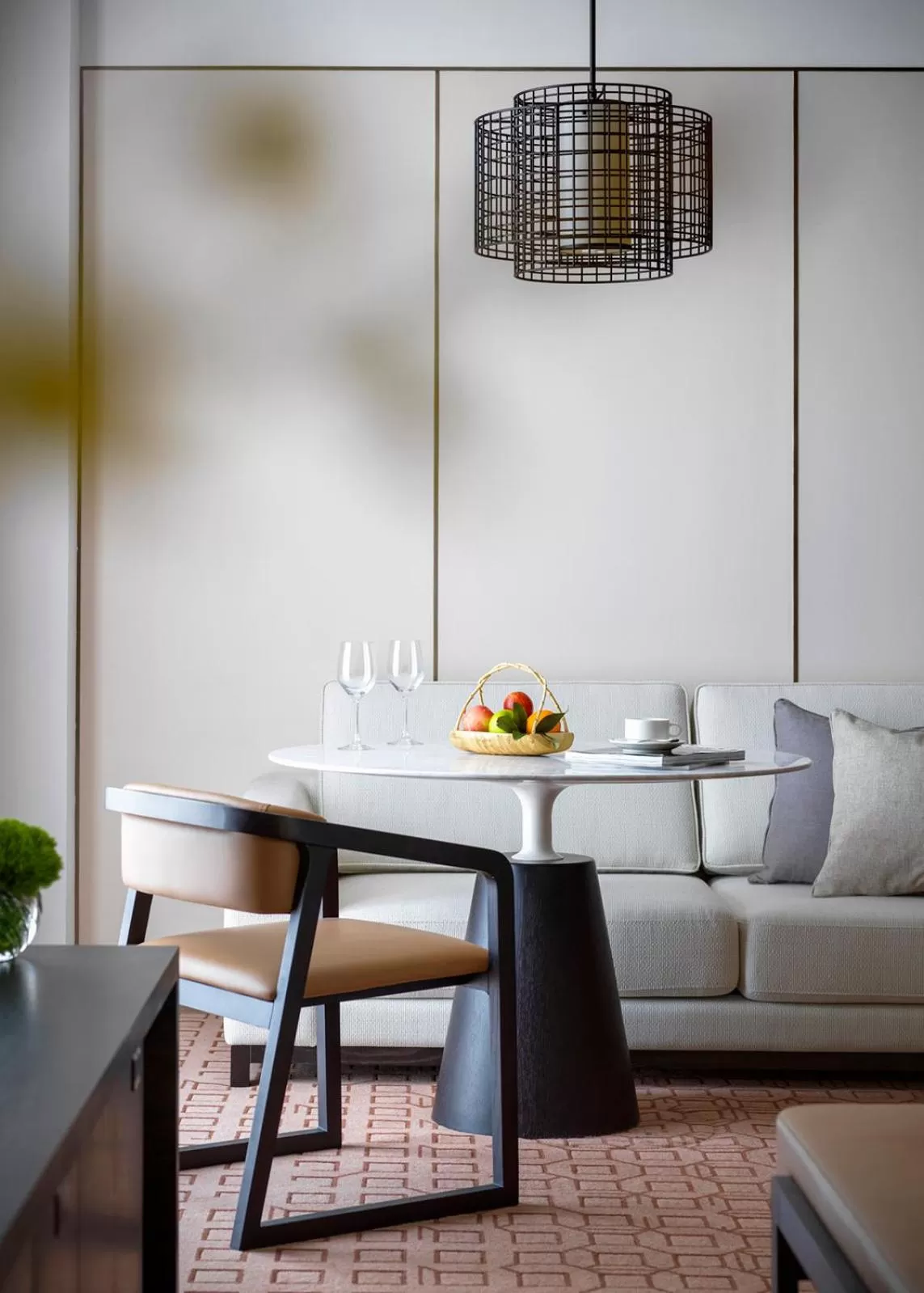 Seating area in Hyatt Regency Zhenjiang