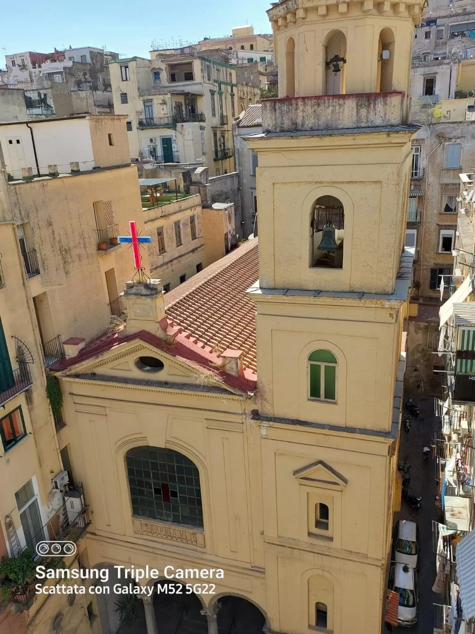 Quiet street view, Bird's-eye View in B&B Toledo Panoramic Rooftop with terrace