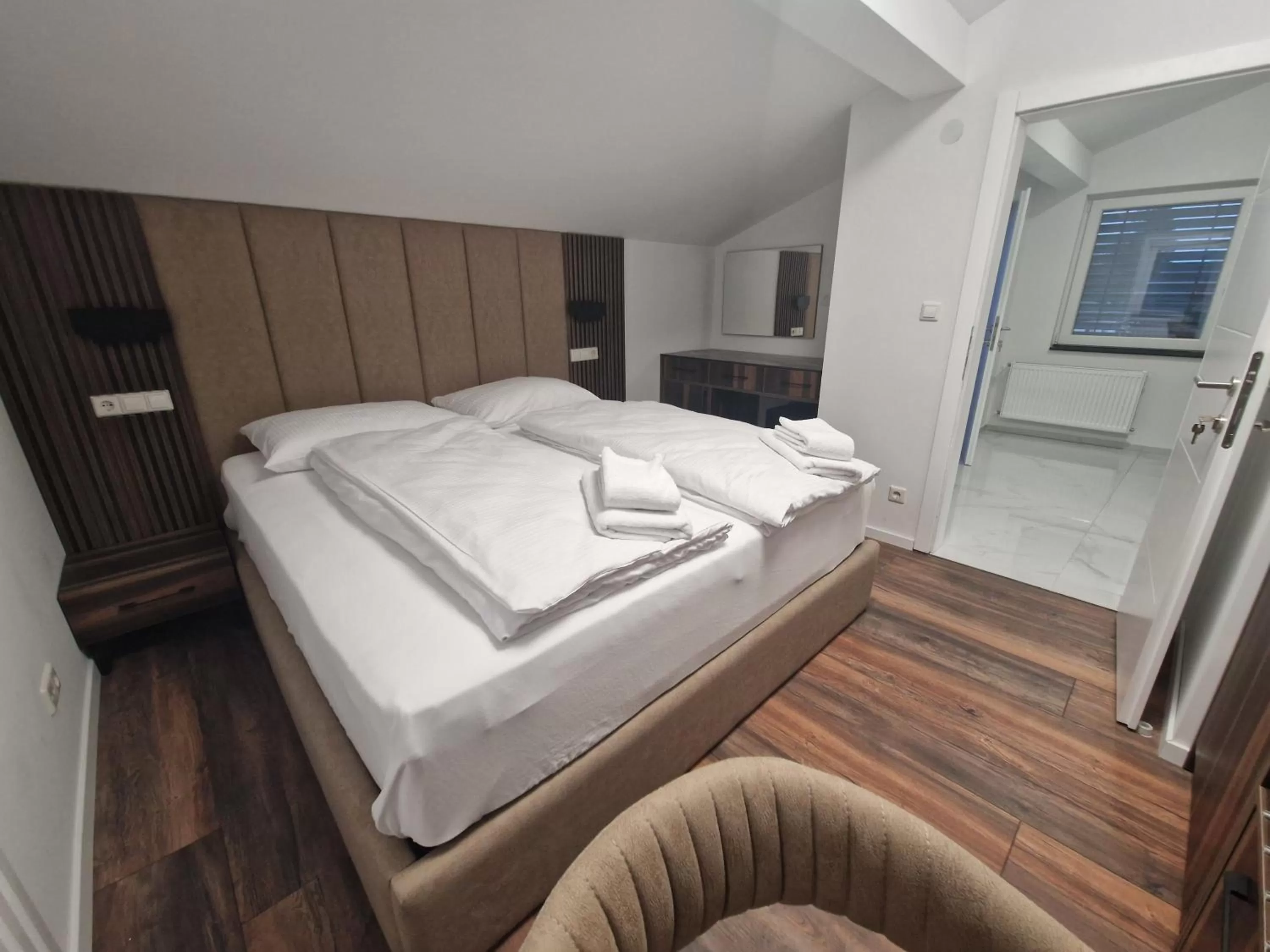 Photo of the whole room, Bed in Hotel Lottstetten