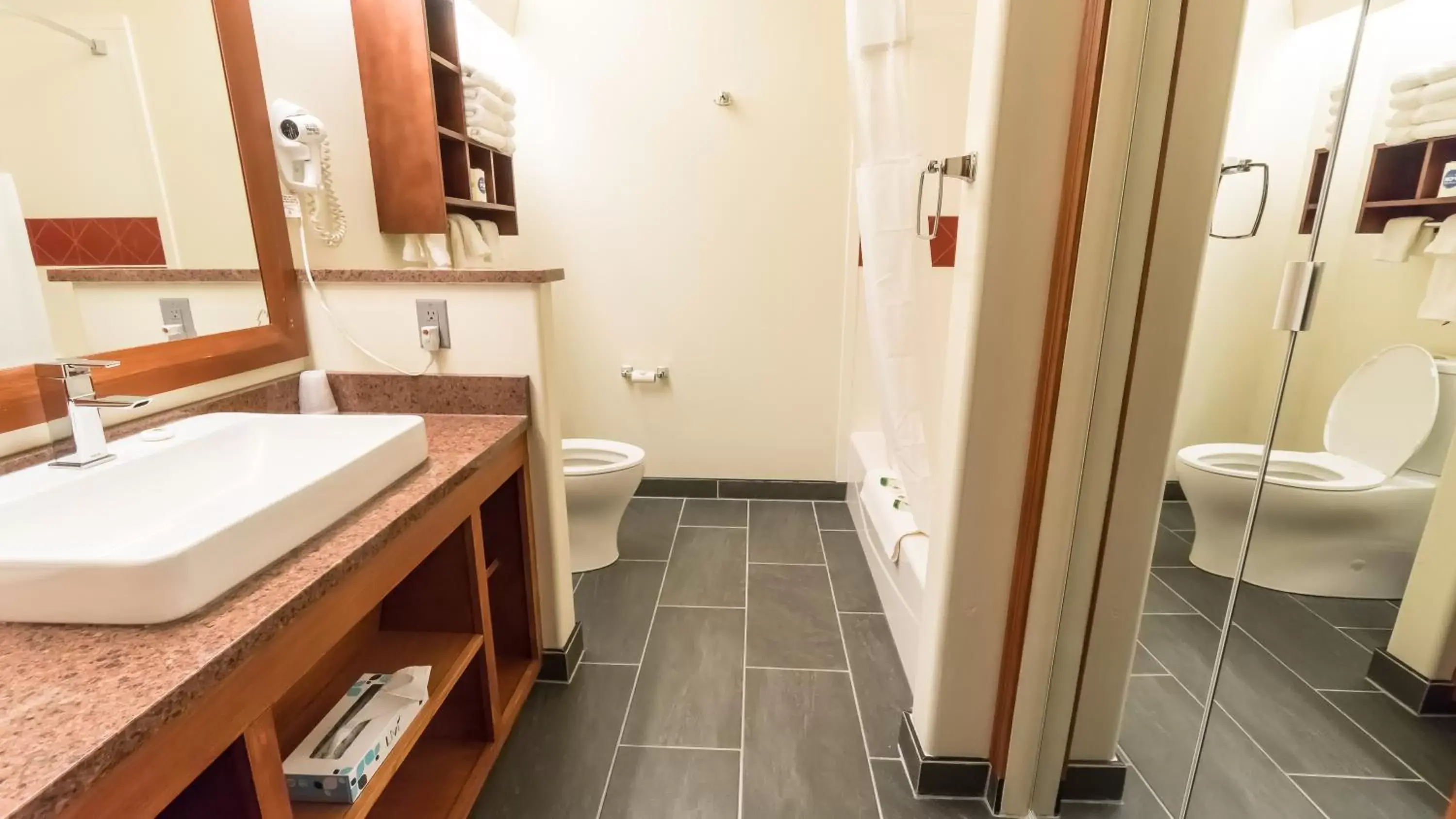 Bathroom in Shepherd Mountain Inn & Suites