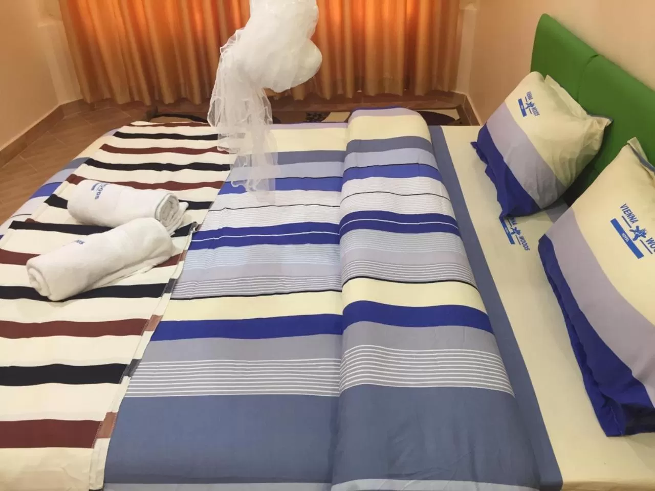 Bed in Vienna Woods Hotel Nakuru