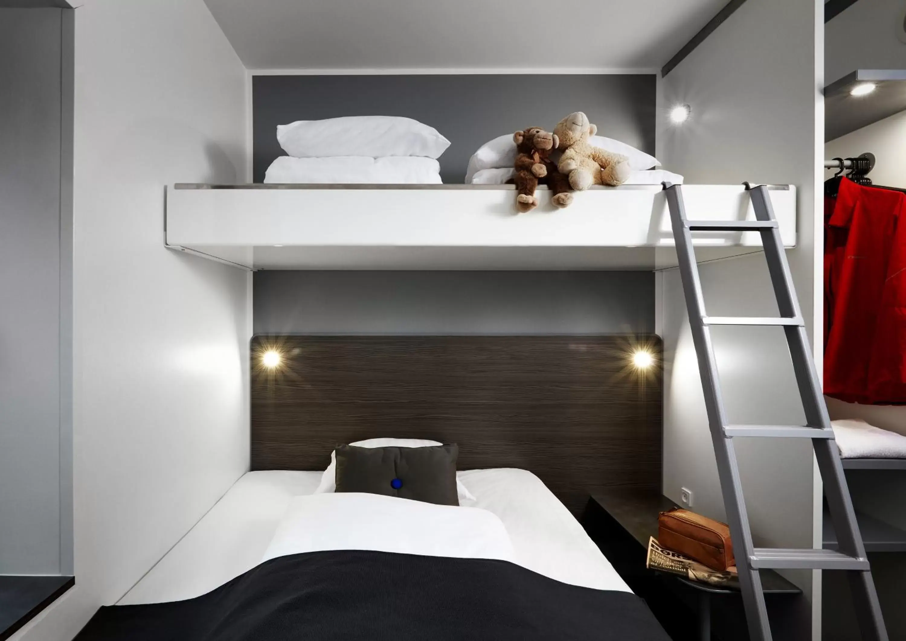 Bedroom, Bunk Bed in Cabinn Aarhus