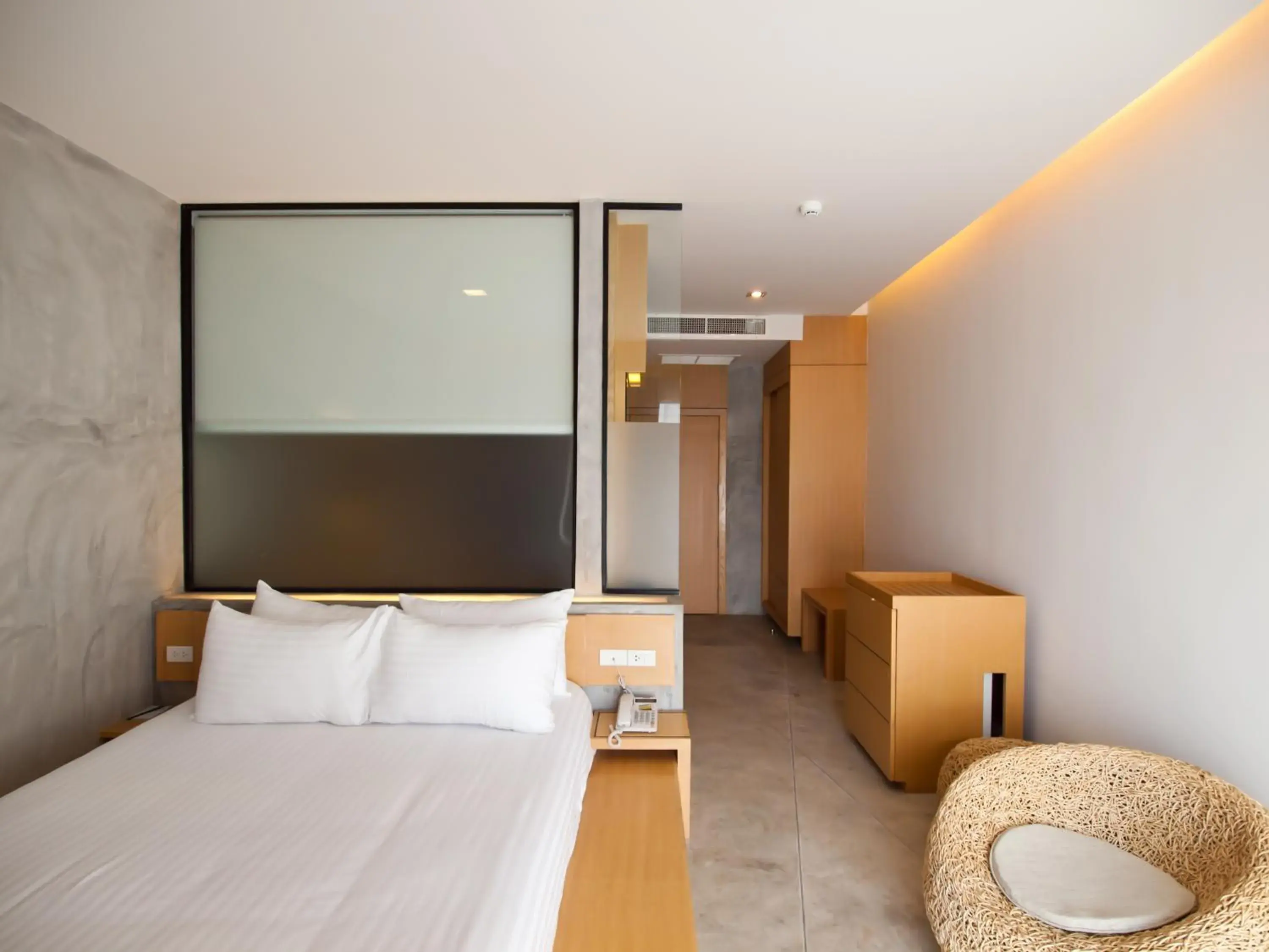 Living room, Bed in The Now Hotel - SHA Extra Plus