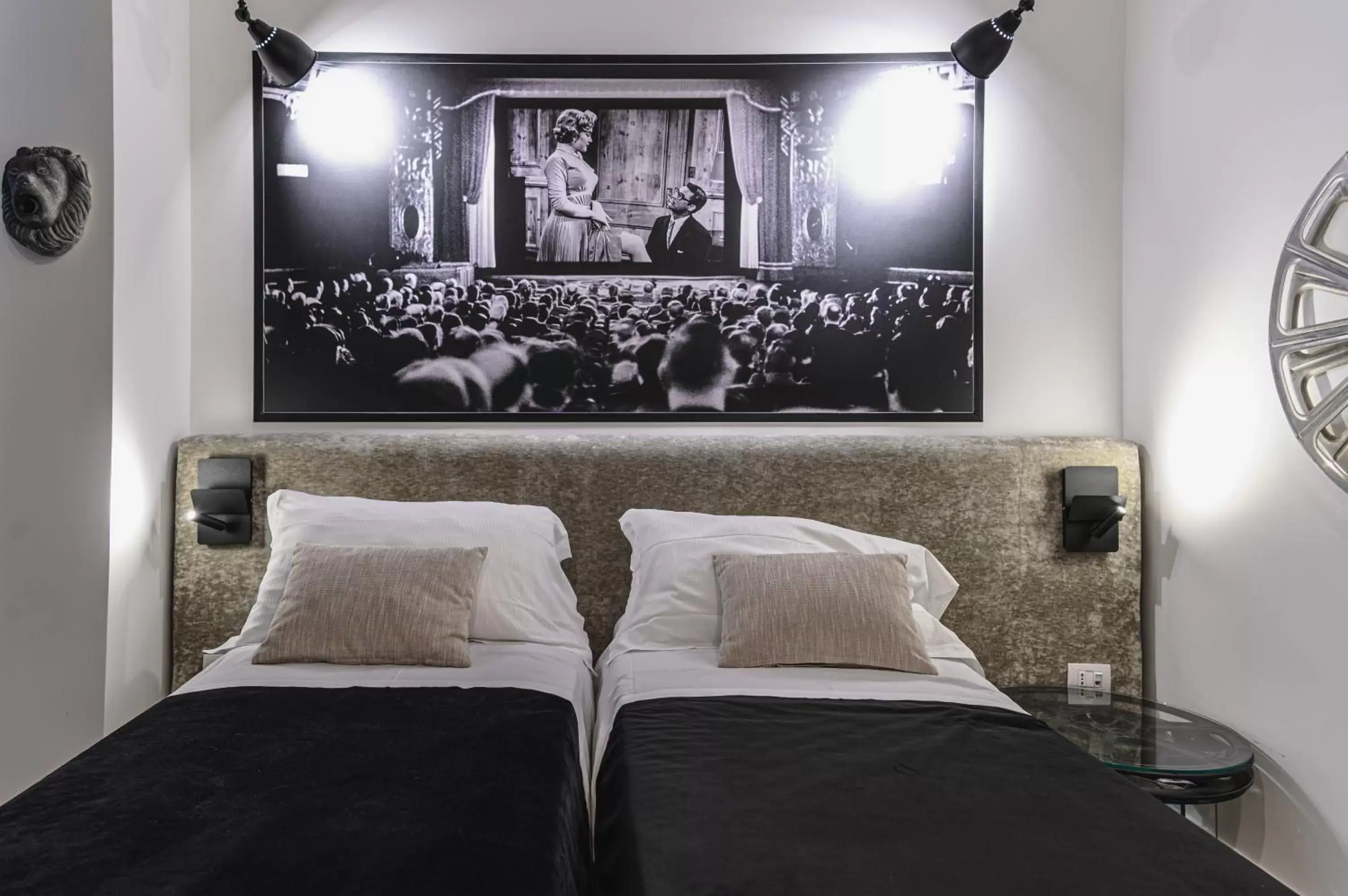 Bed in Hotel CineApollo - Ogni camera un film!