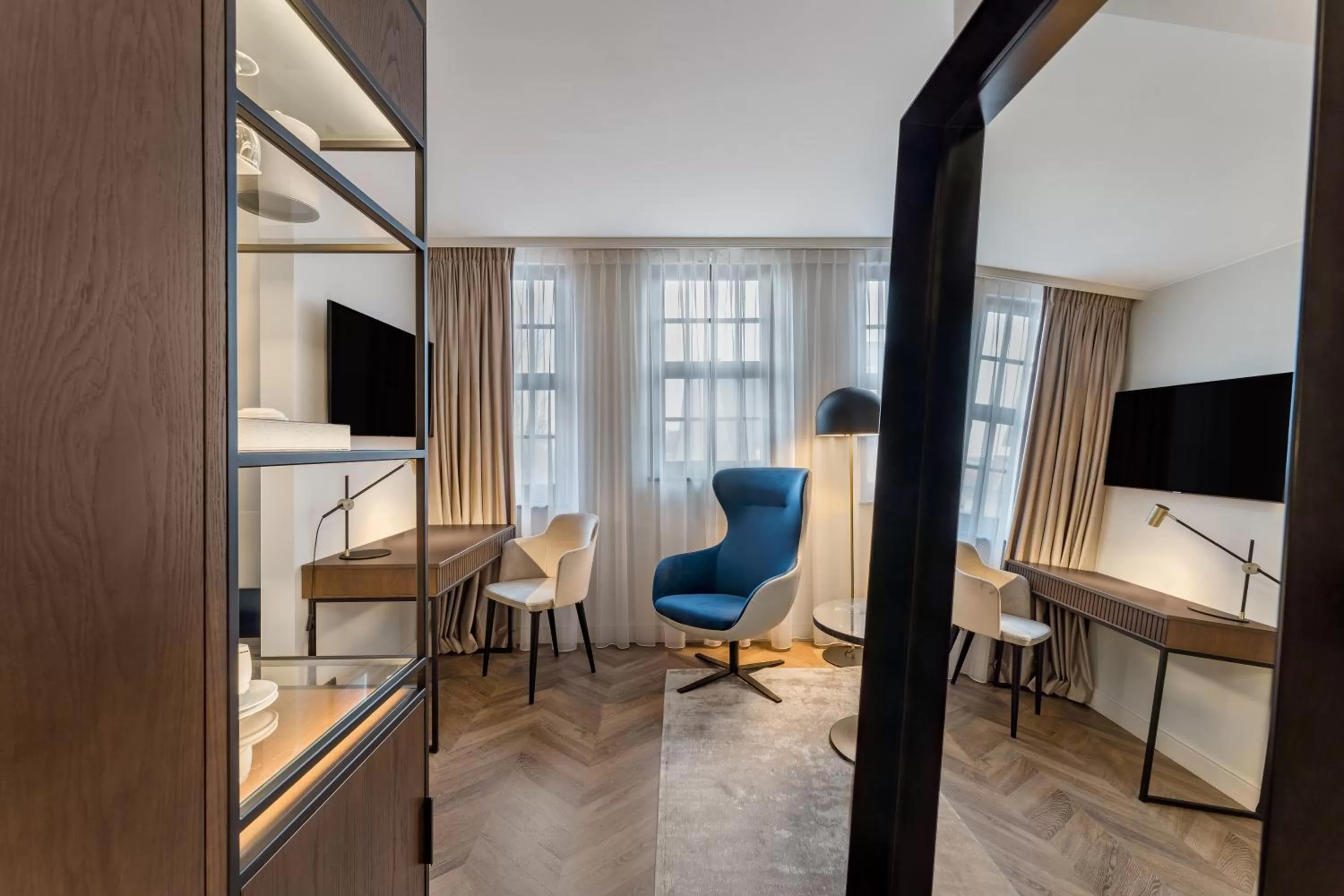 Seating area in Radisson Blu Hotel, Gdańsk