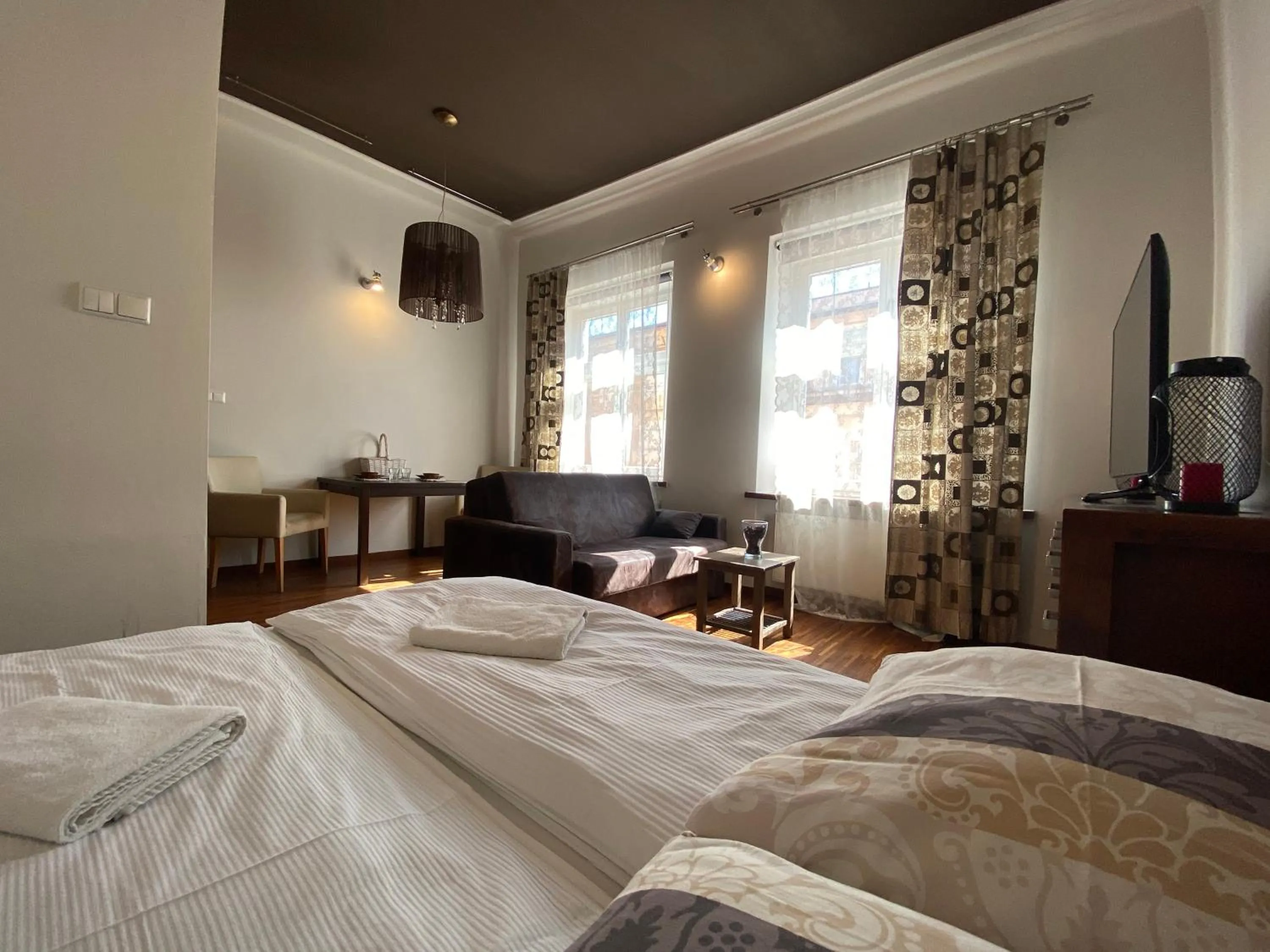 Bed in P&J Apartments Floriańska