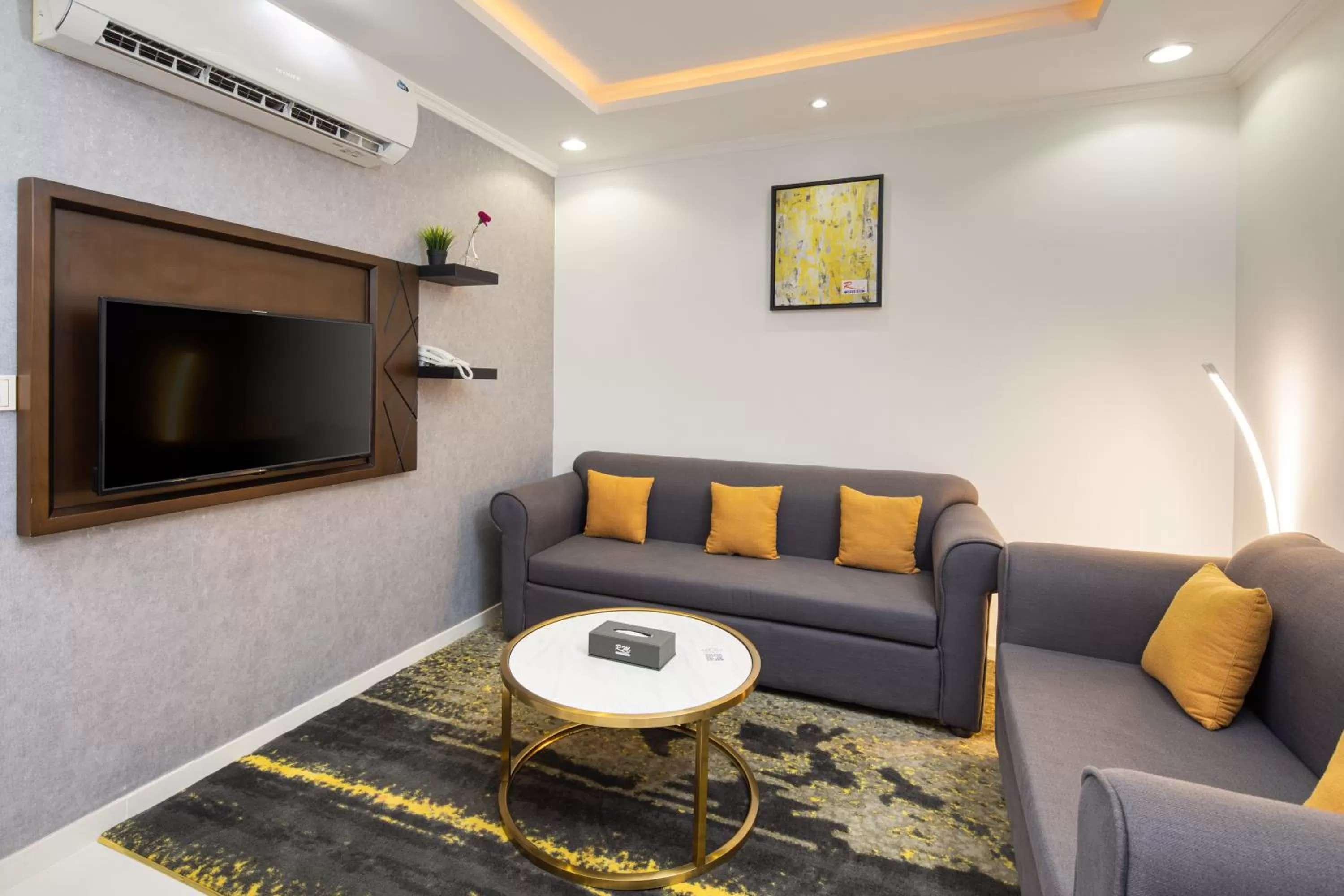 Living room in Mirada Purple Al Waha - Serviced Apartments