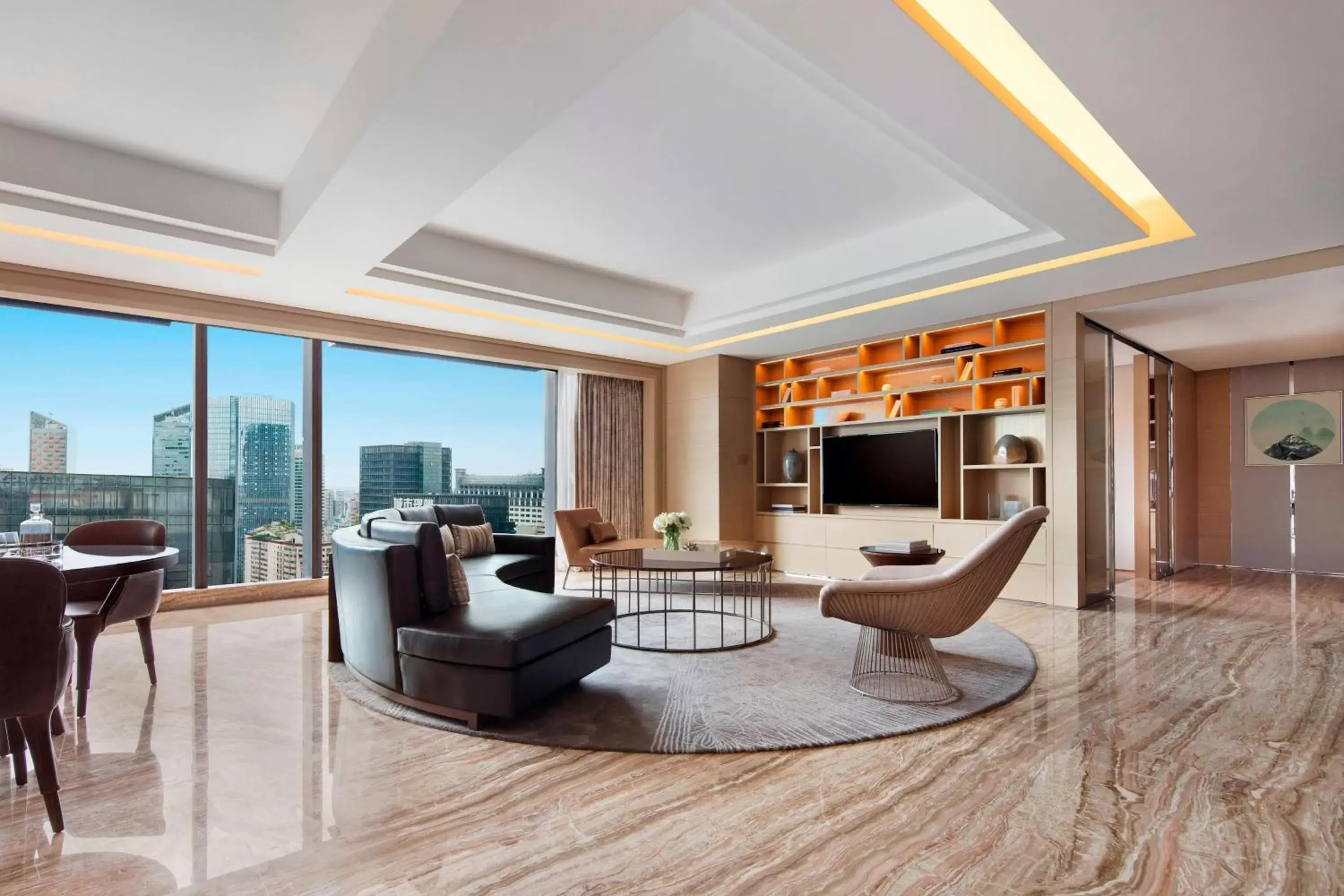 Living room, Seating Area in JW Marriott Hotel Chengdu