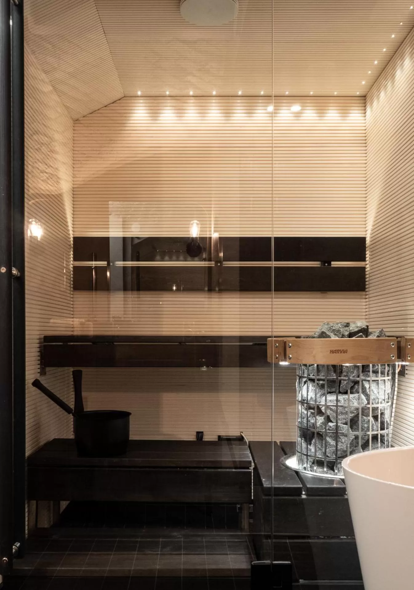 Sauna in Bob W Helsinki Katajanokka