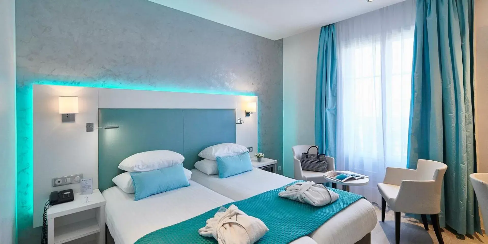 Bedroom in Best Western Plus Hotel Carlton Annecy