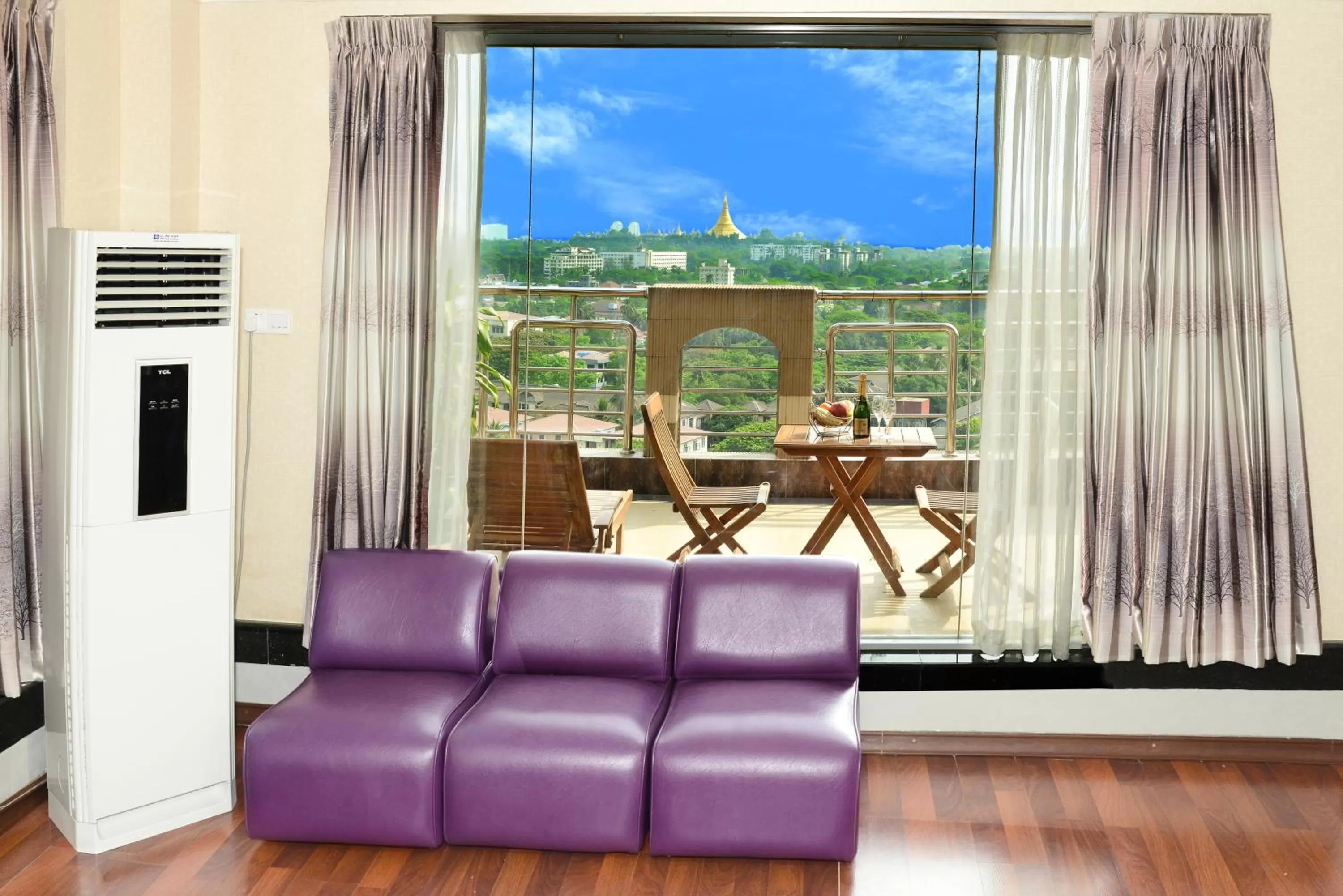 Seating area in Hotel Grand United - Ahlone Branch