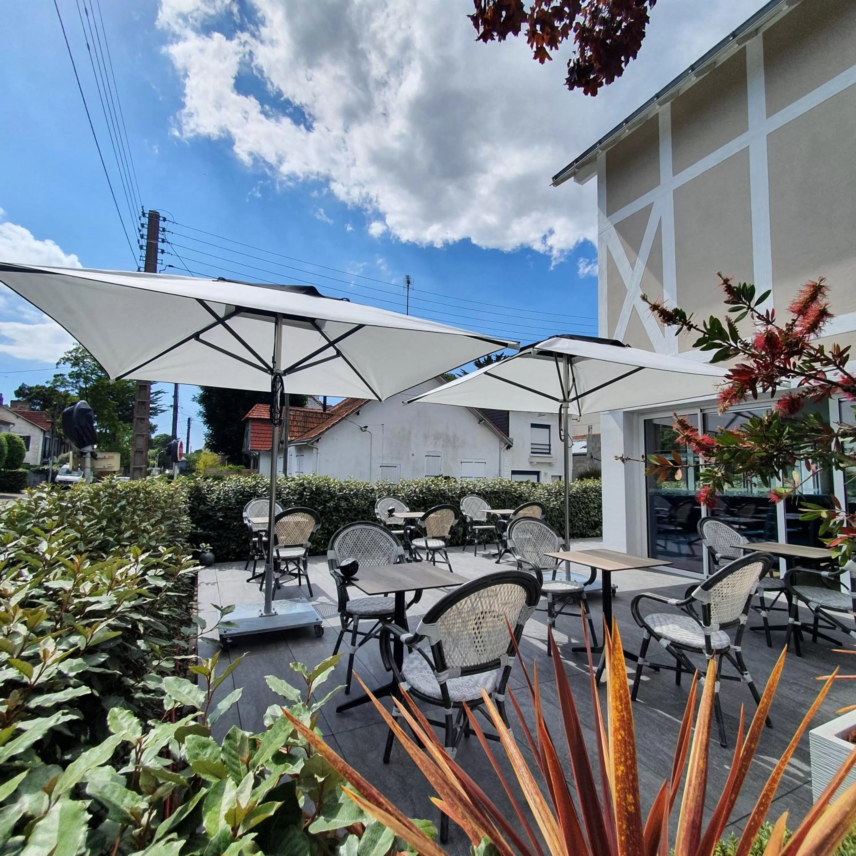 Property building in Logis Hotel La Closerie