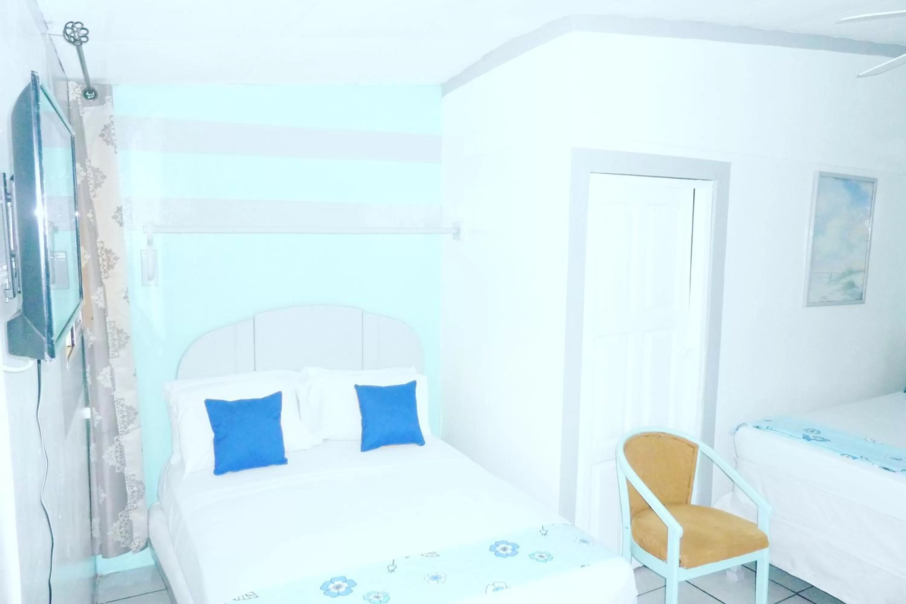 Bed in Hotel Ivania´s