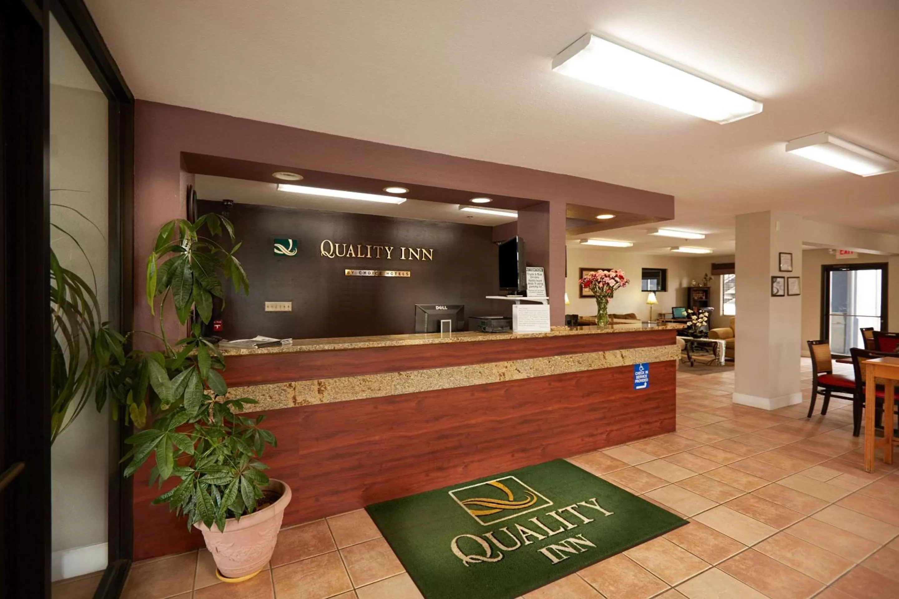 Lobby or reception in Quality Inn Augusta West Near Fort Gordon