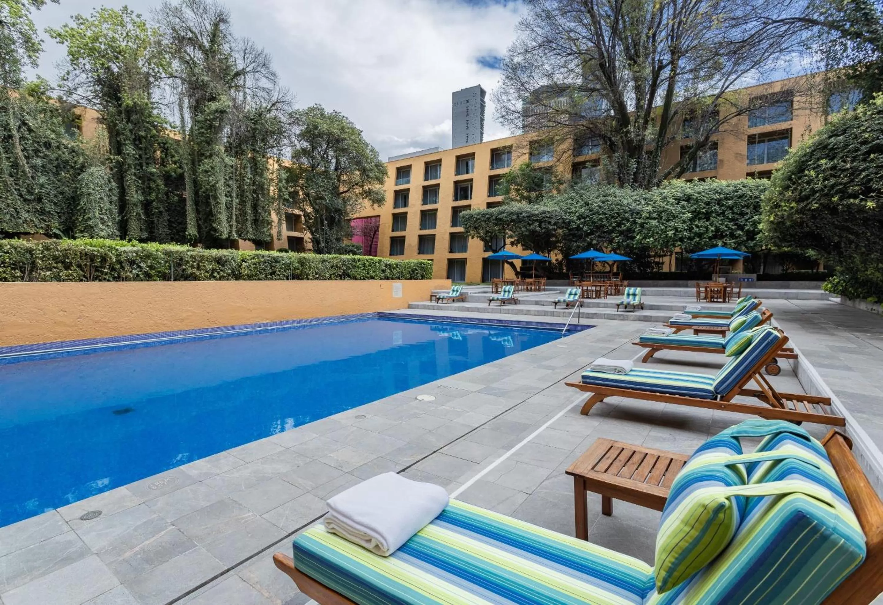 Swimming pool in Camino Real Polanco Mexico