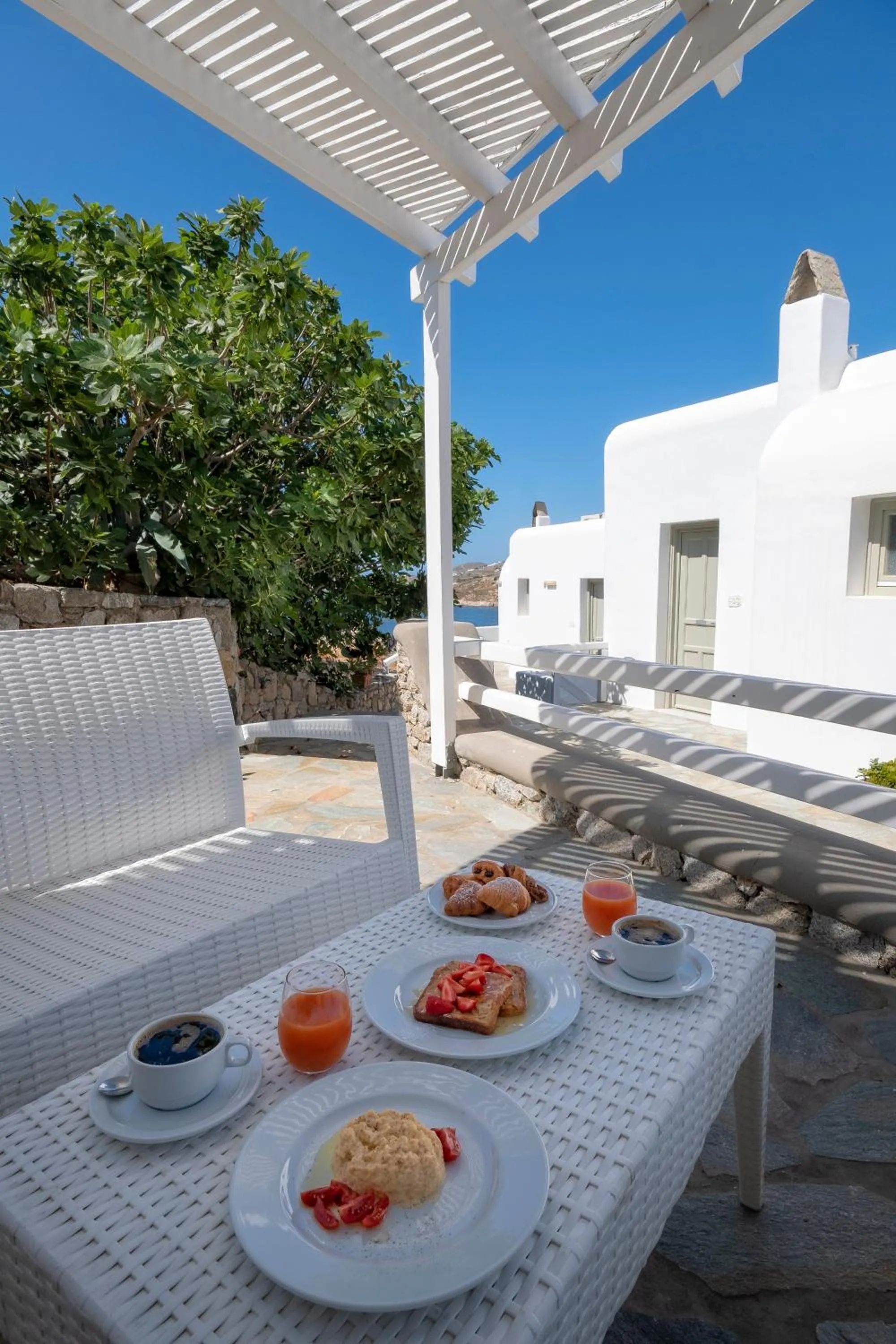 Balcony/Terrace in Deliades Hotel