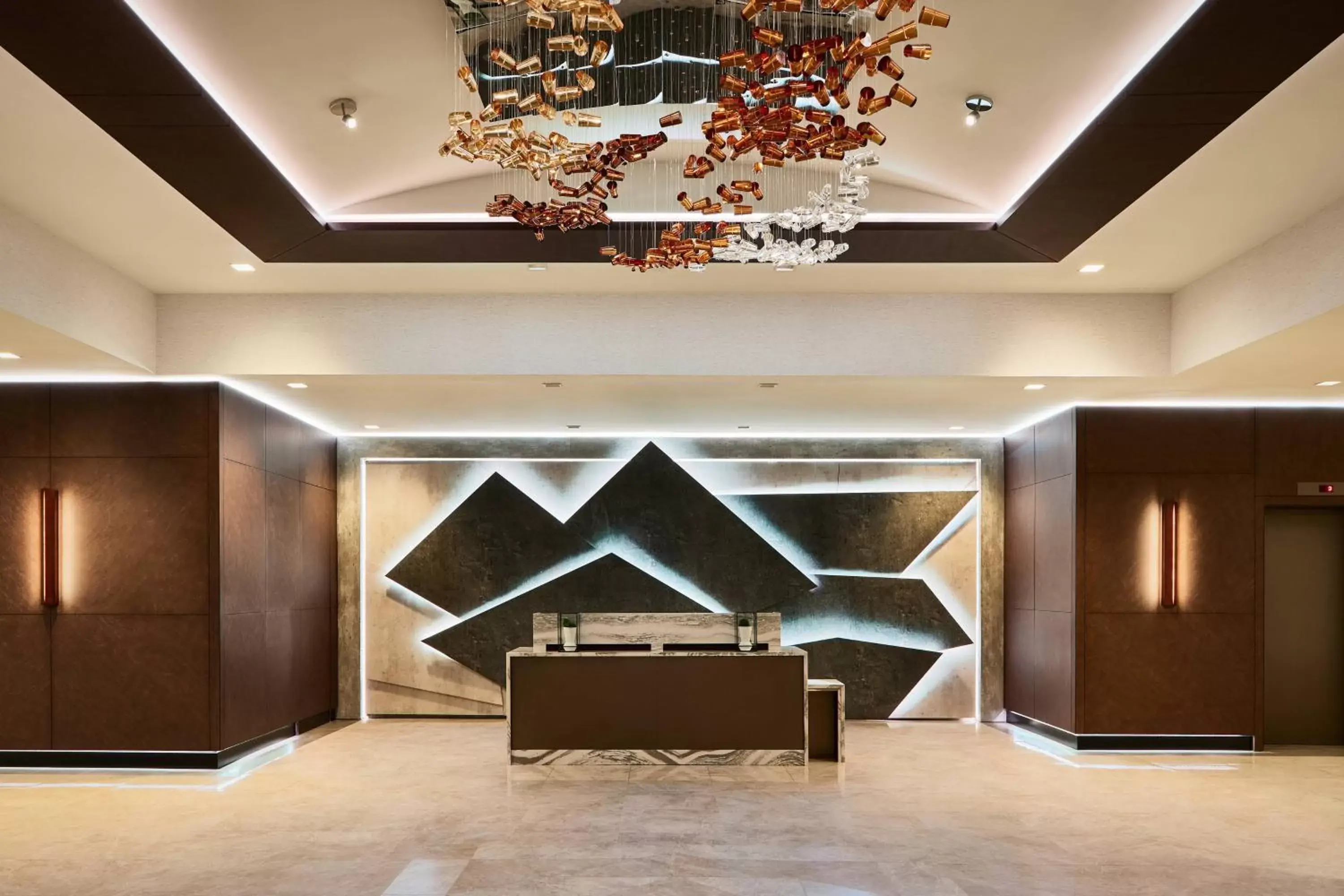Lobby or reception, Lobby/Reception in AC Hotel by Marriott Bridgewater