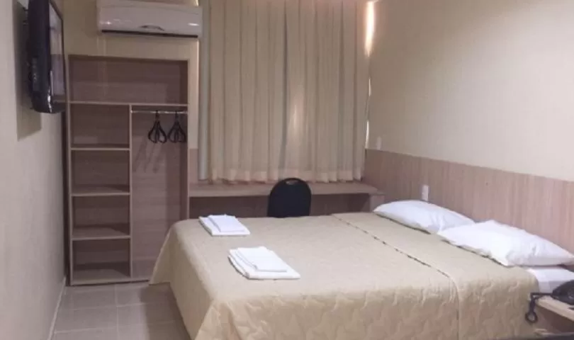 Bed in Arrey Fórmula Hotel - Uruçuí