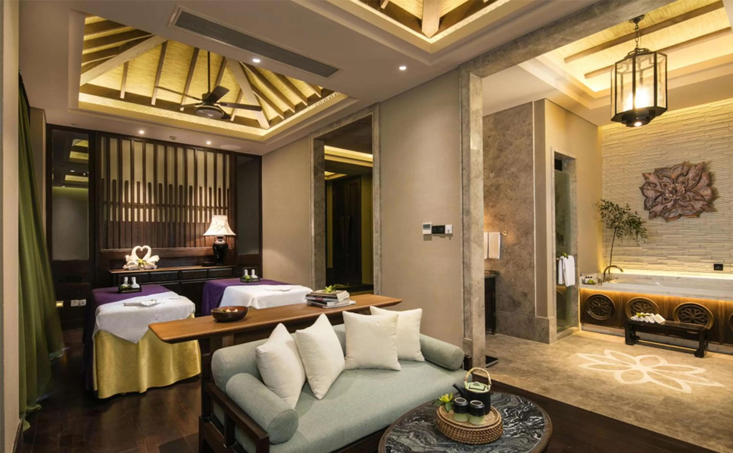 Spa and wellness centre/facilities, Bed in Hilton Sanqingshan Resort