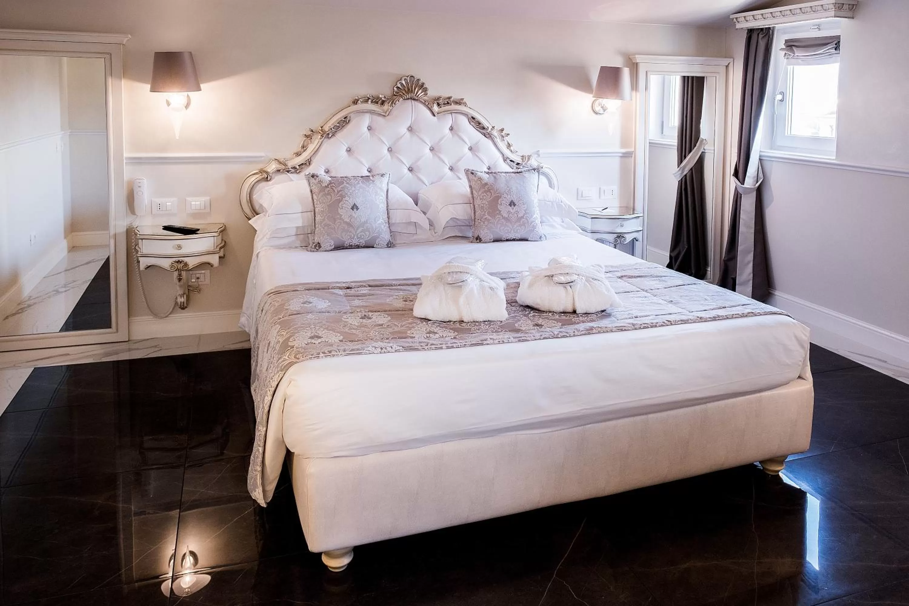 Bed in The Moon Boutique Hotel & Spa