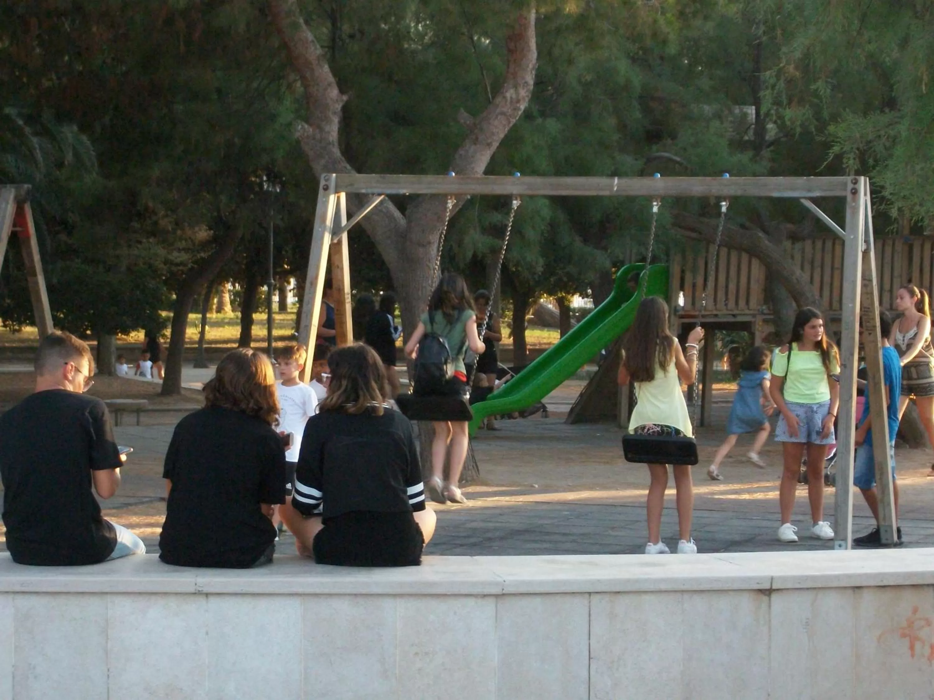 Children play ground in Il faletto
