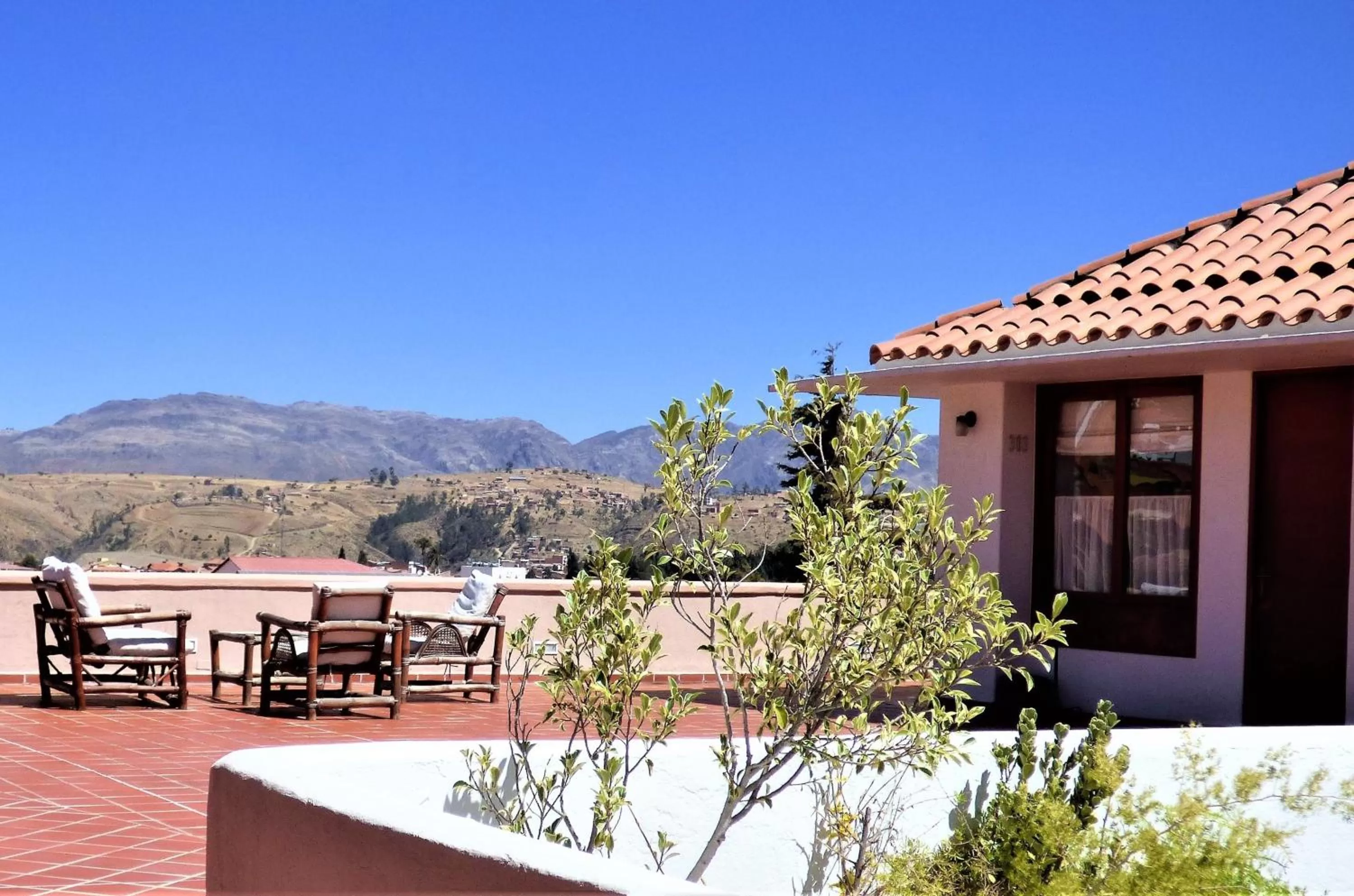 City view in Hotel Villa Antigua