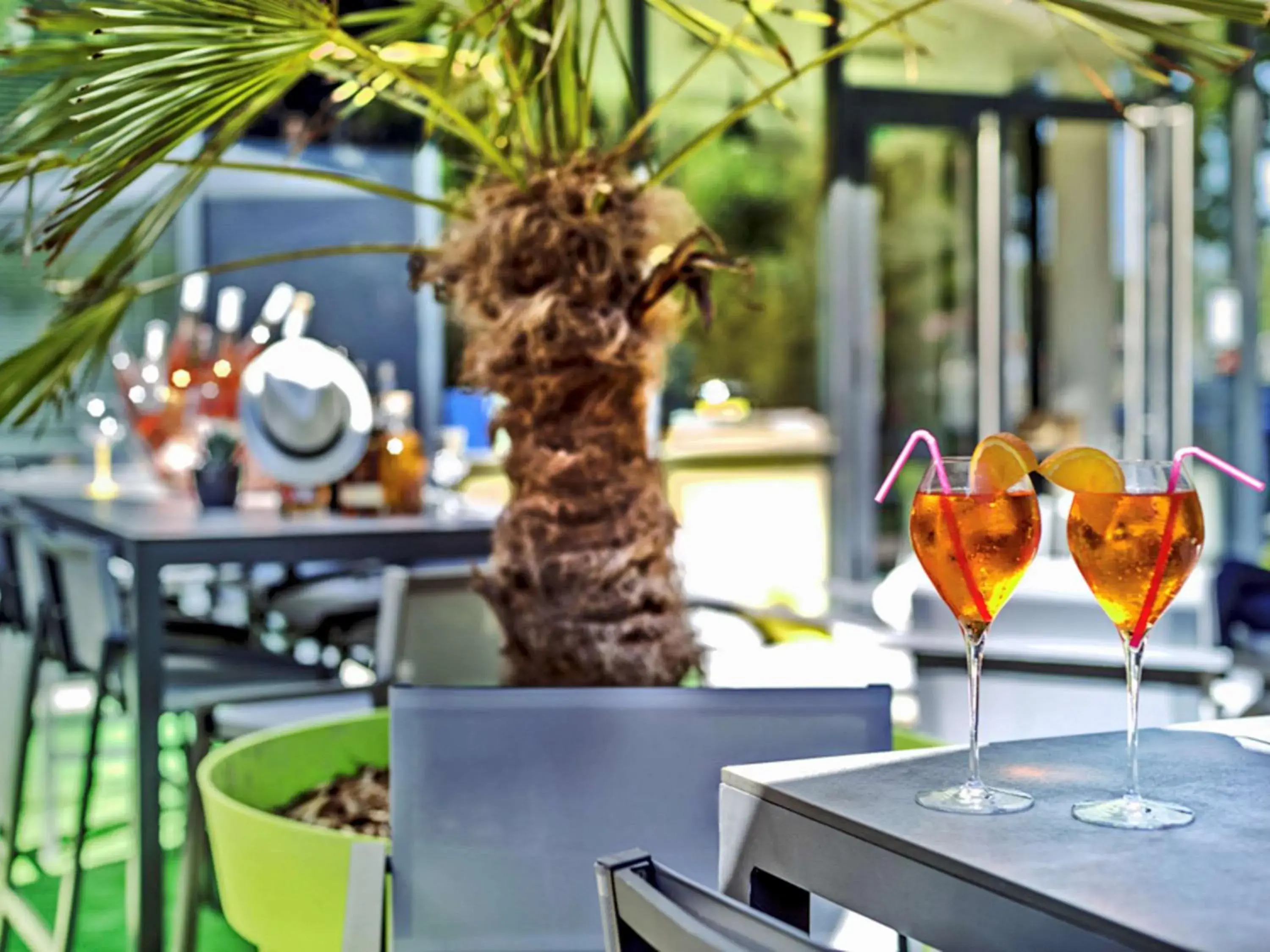 Lounge or bar in ibis Styles Strasbourg Avenue du Rhin