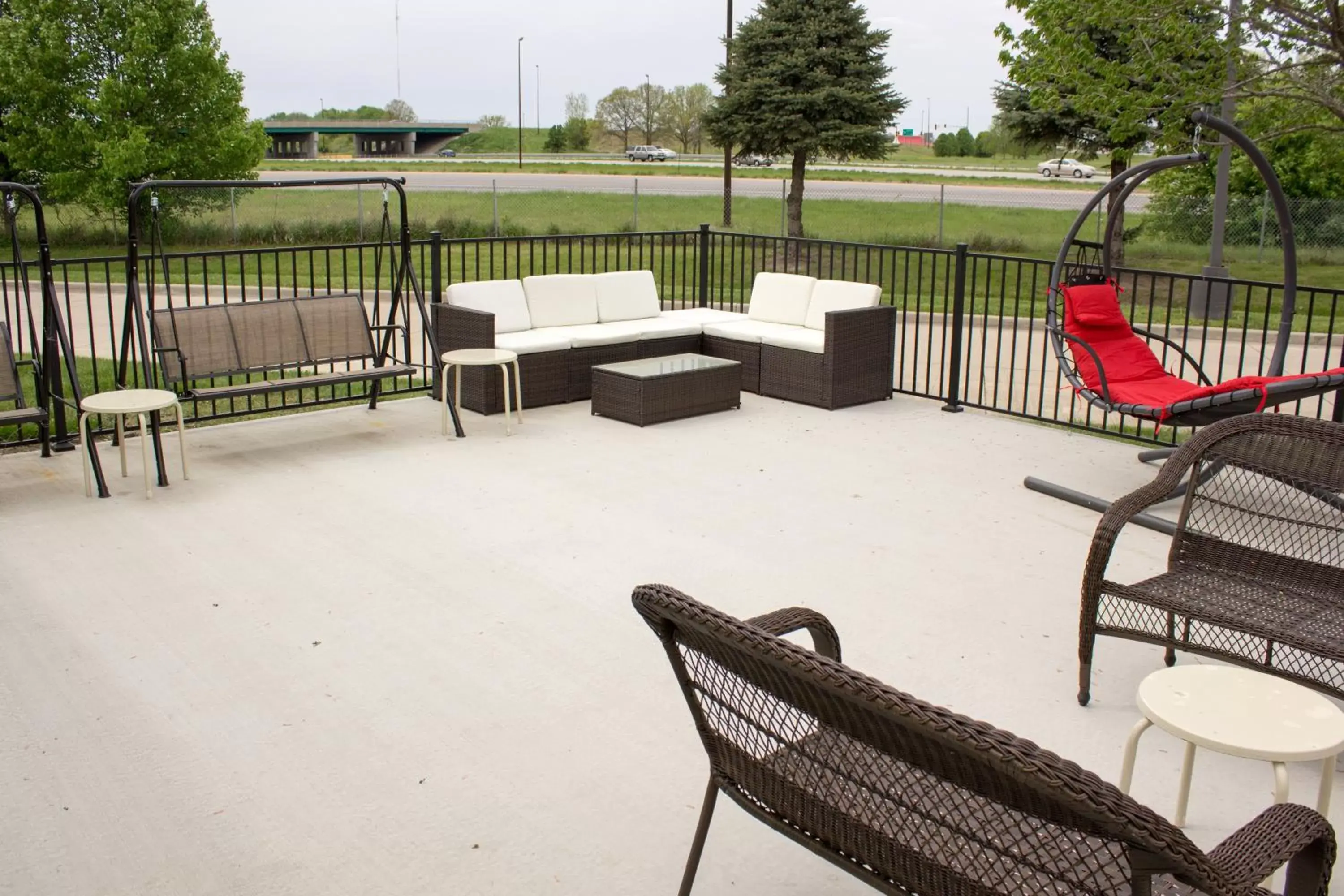 Patio in Baymont by Wyndham Springfield IL